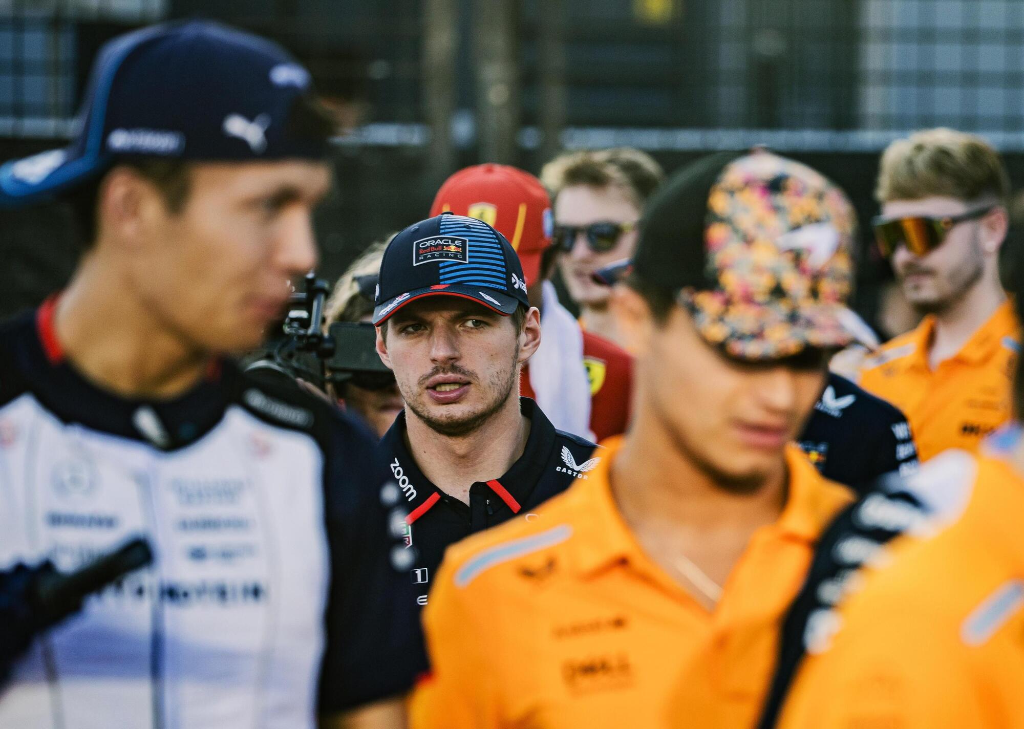 Max Verstappen Lando Norris F1.