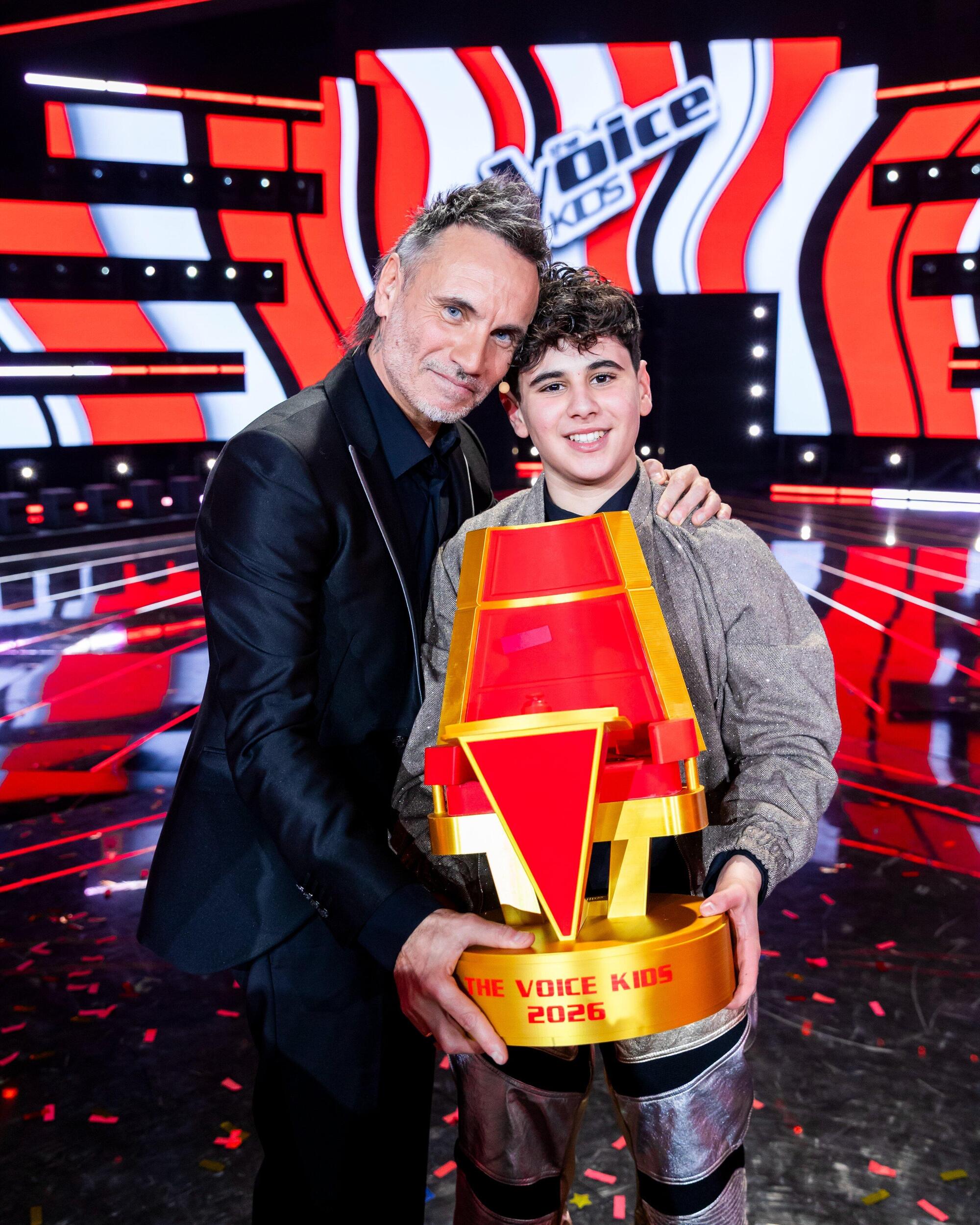 Matteo Trullo del team Nek vince The Voice Kids