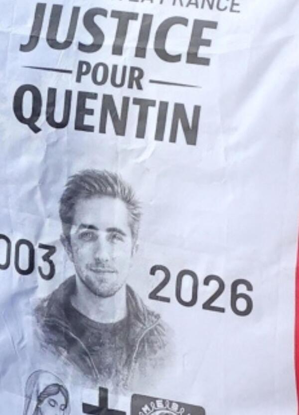 Avete ammazzato un ragazzo e la chiamate politica? Quentin pestato a morte a Lione non era un fascista e chi lo crede non &egrave; un partigiano 