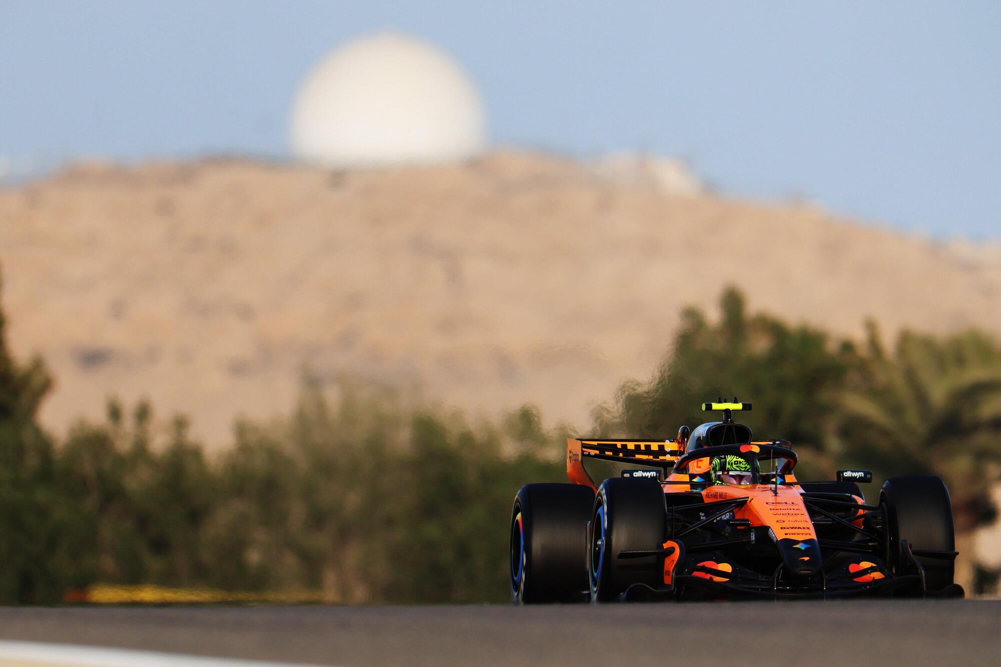 Lando Norris McLaren Bahrain