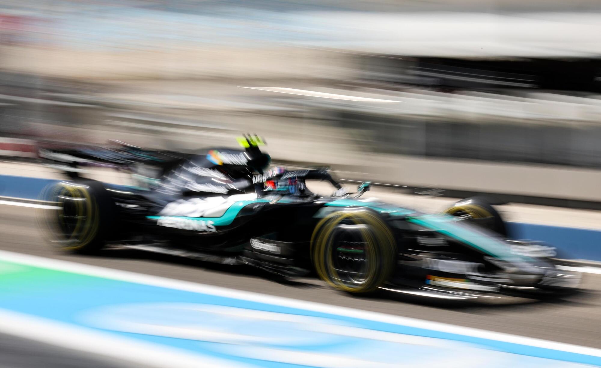 Kimi Antonelli Bahrain Mercedes Test