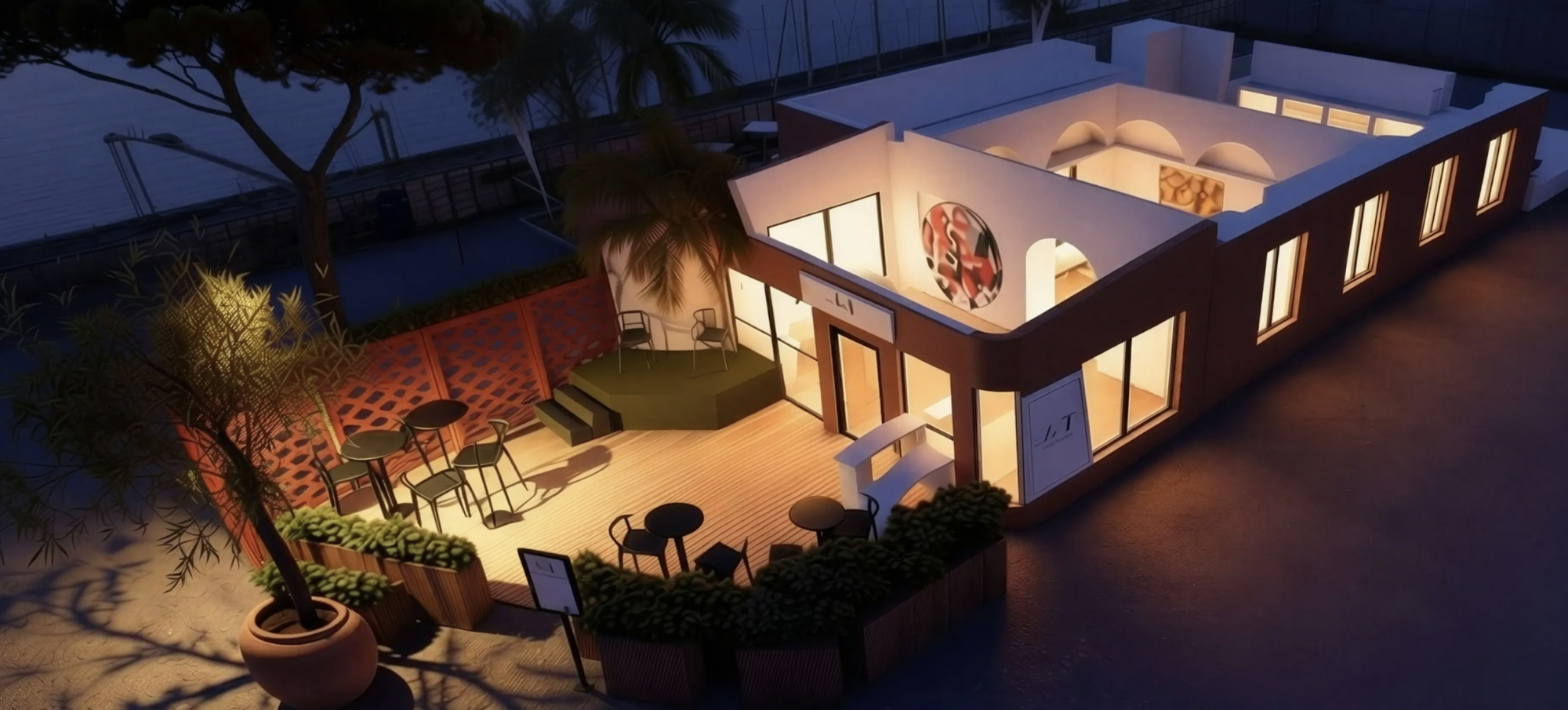 La T Space a Sanremo by Joydis