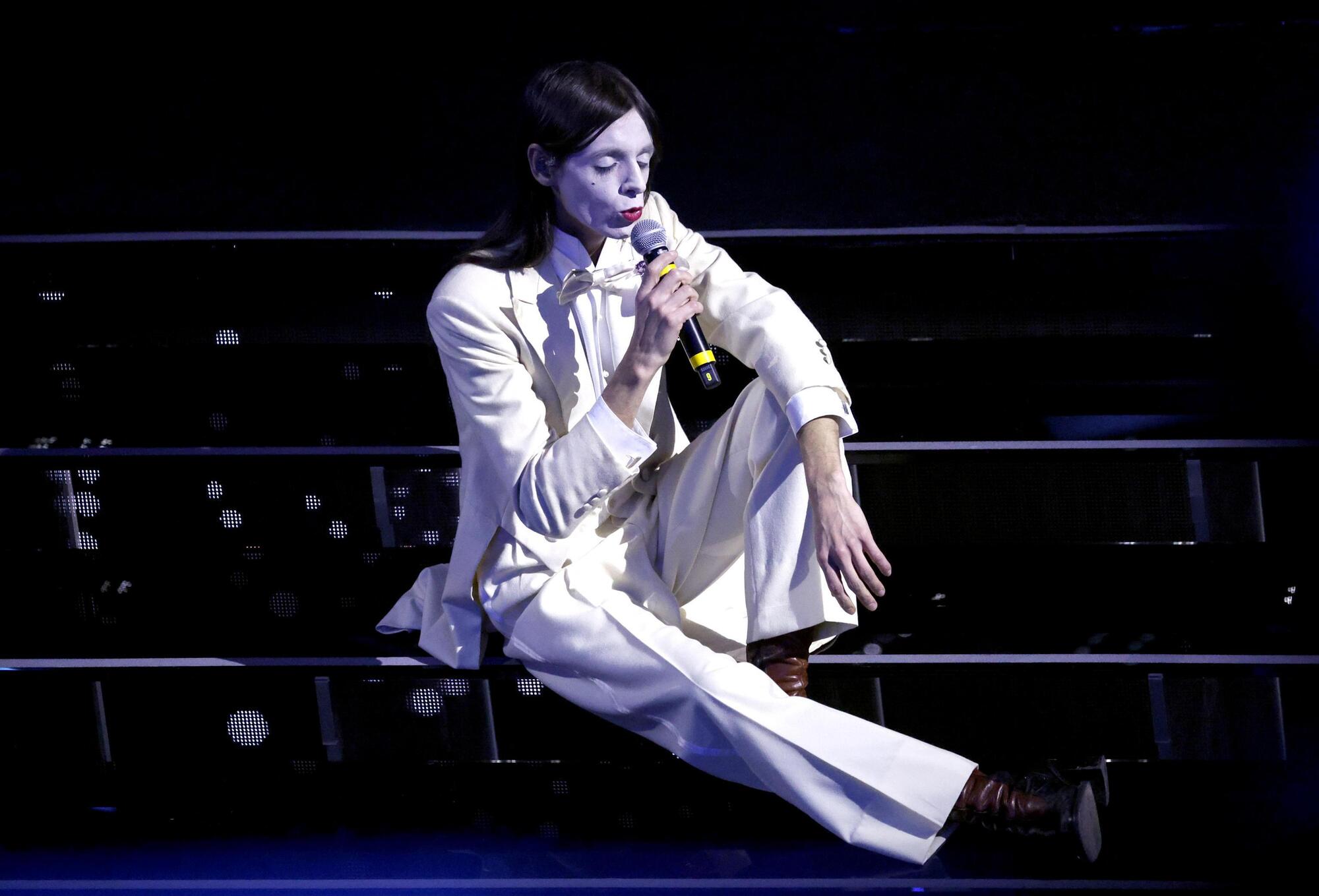 Lucio Corsi a Sanremo 2025