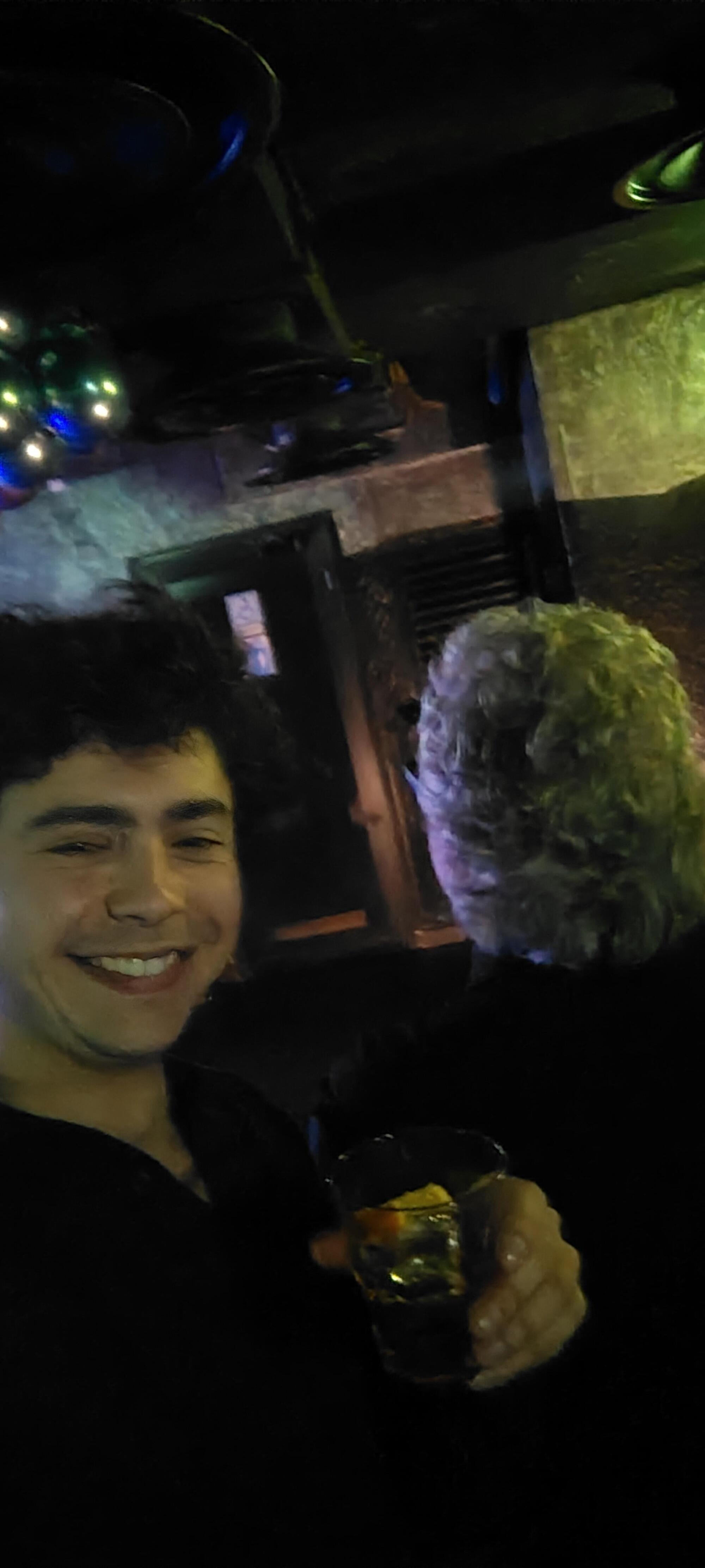 Selfie con il misterioso DS