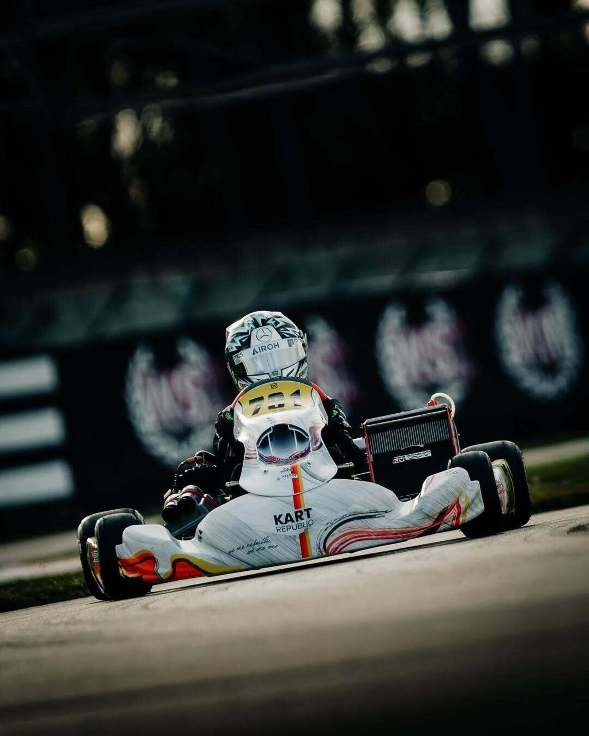 Niccolo Perico Mercedes Junior.