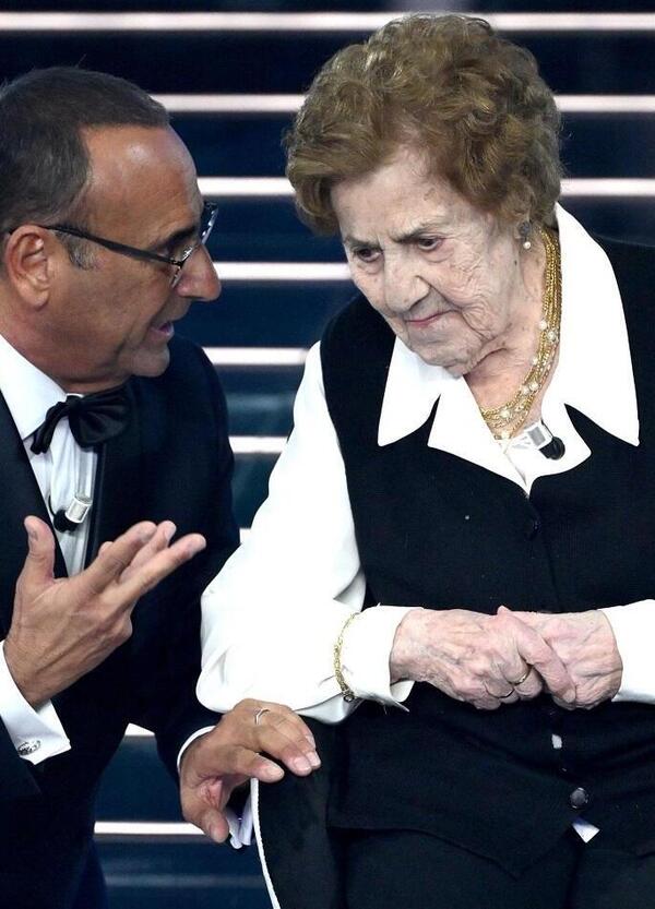 Ma davvero pur di fare polemica politica, vi attaccate alle parole di Gianna Pratesi, l'attivista di 105 anni ospitata da Conti a Sanremo?