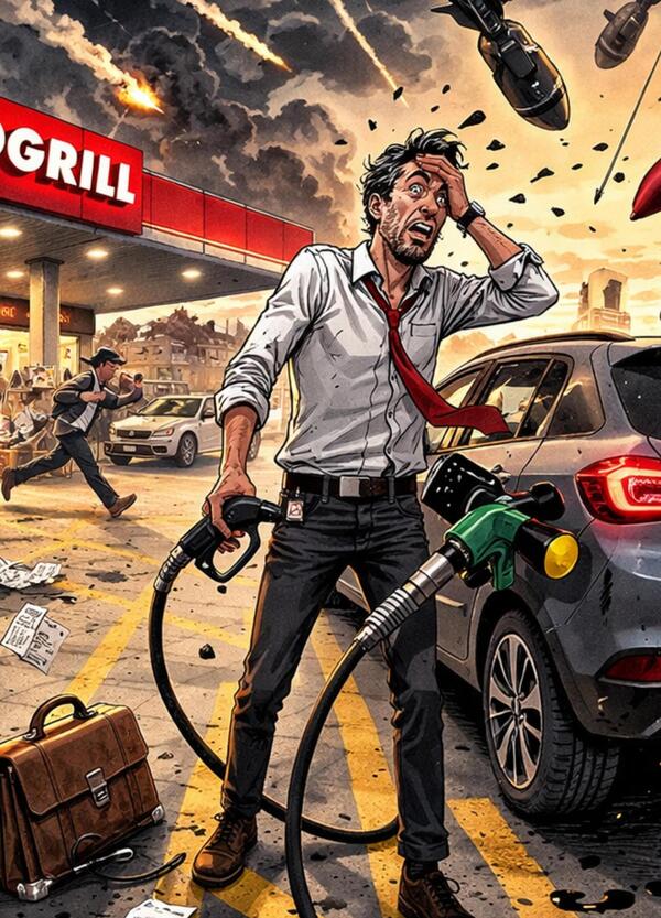 Signori, noi ve lo diciamo: andate a fare benzina (e in fretta)