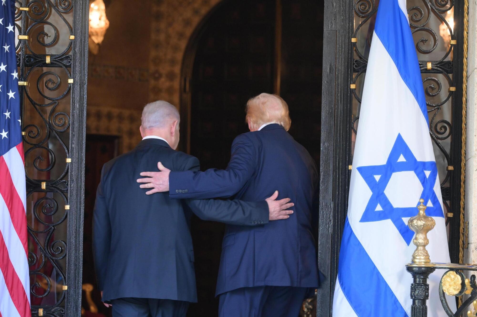 Benjamin Netanyahu e Donald Trump