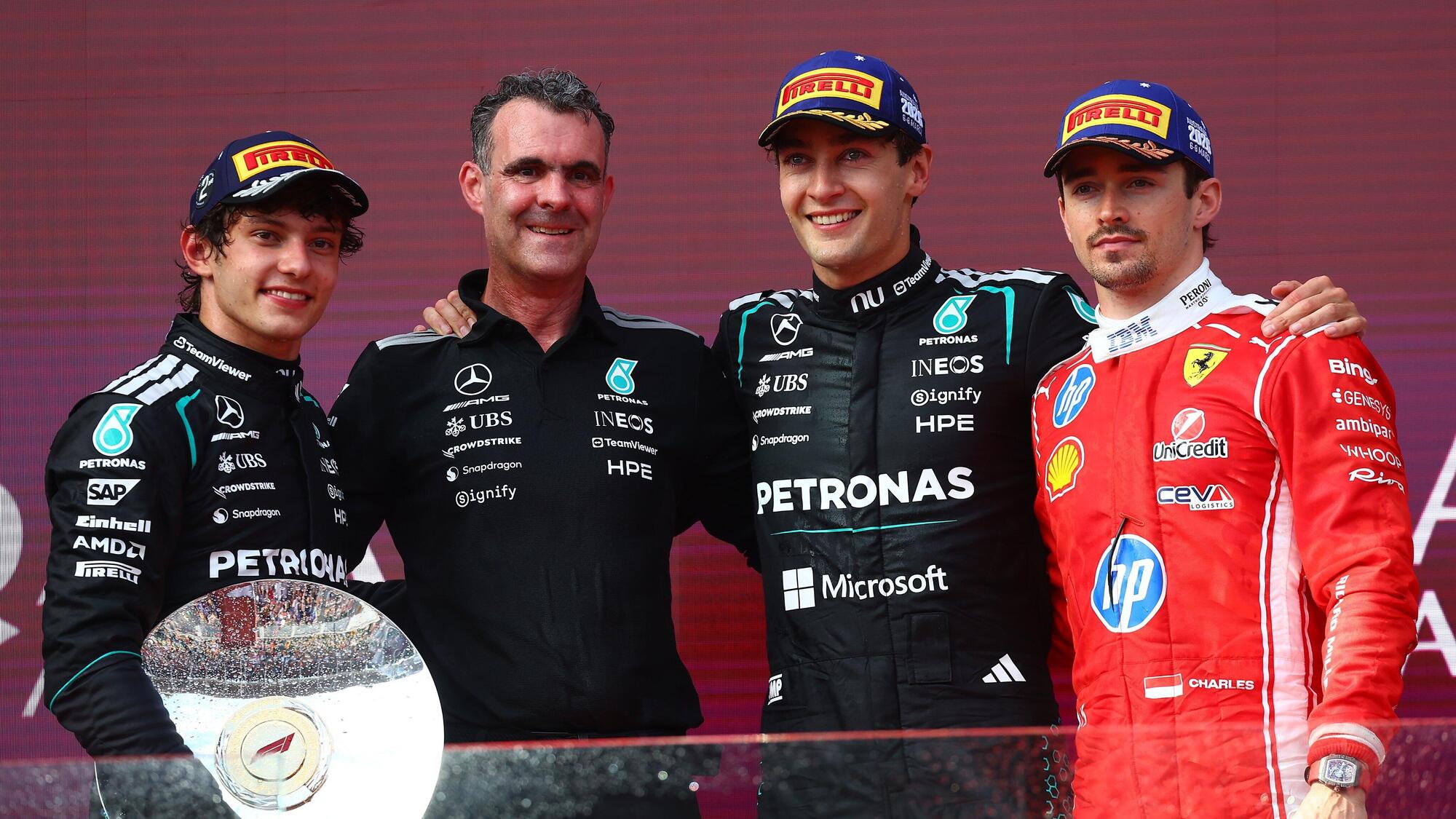 Formula 1 GP Australia podio