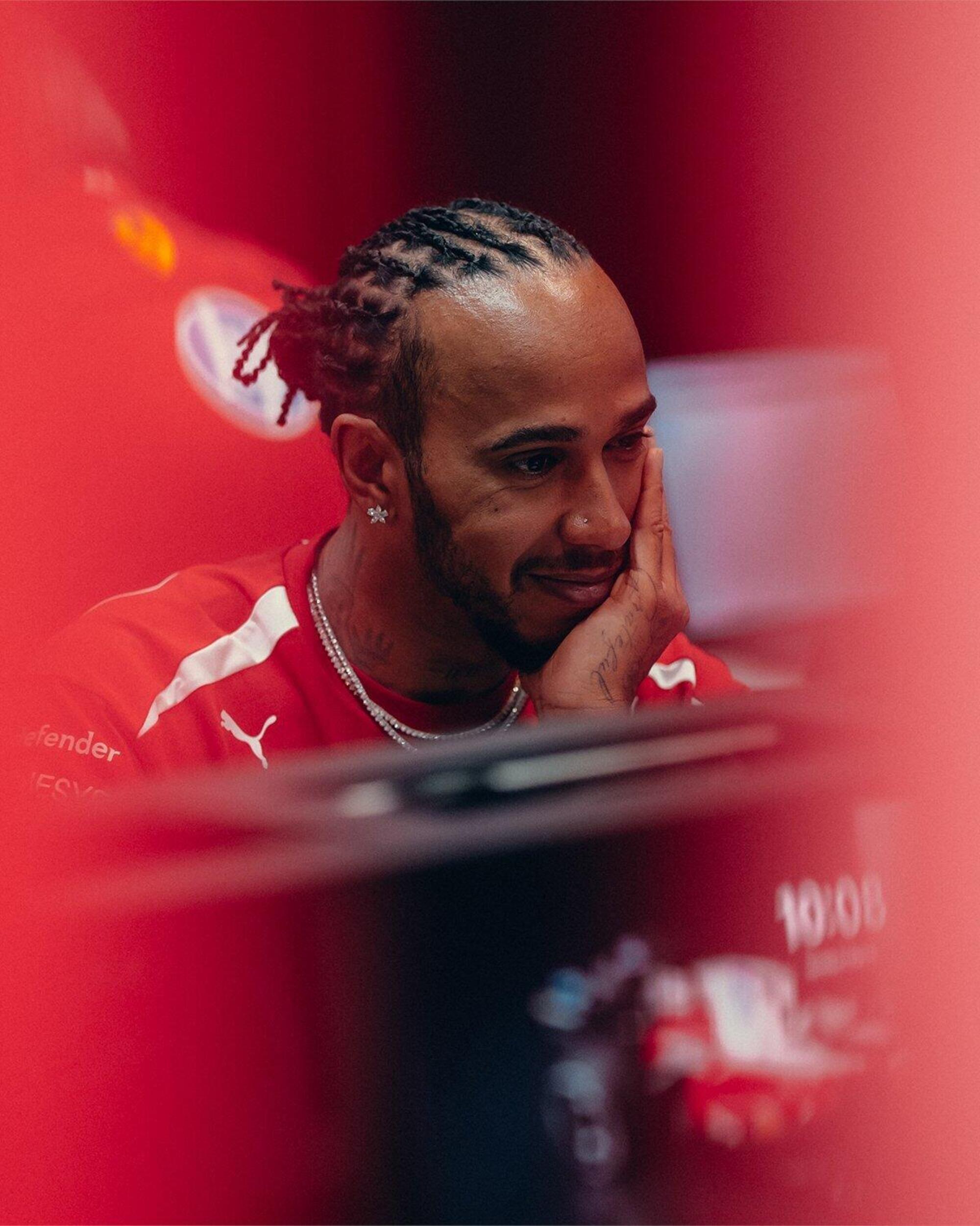 Lewis Hamilton Ferrari Melbourne