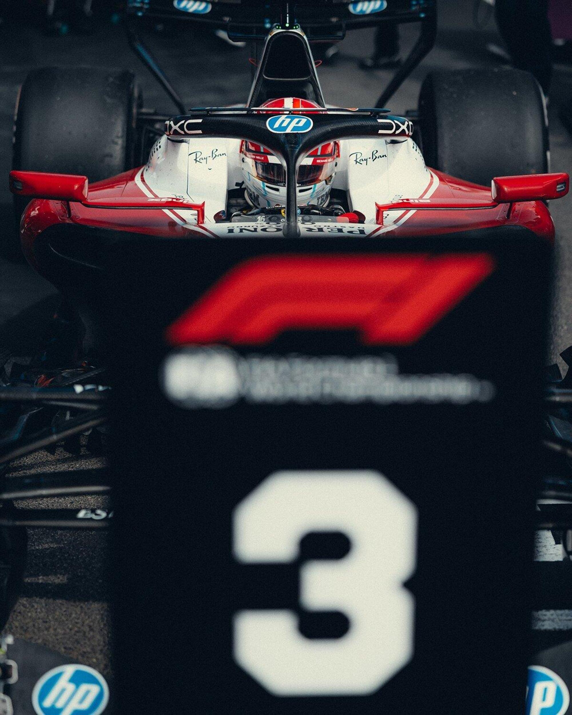 Charles Leclerc Ferrari Melbourne podio