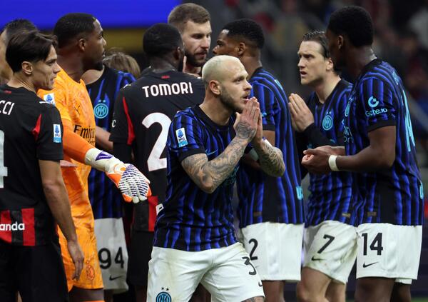 Pandemonio sul Var per il tocco con il braccio di Ricci nel derby Milan-Inter. Ora gli assetati di giustizia che fischiano Bastoni parleranno ancora di complotto?