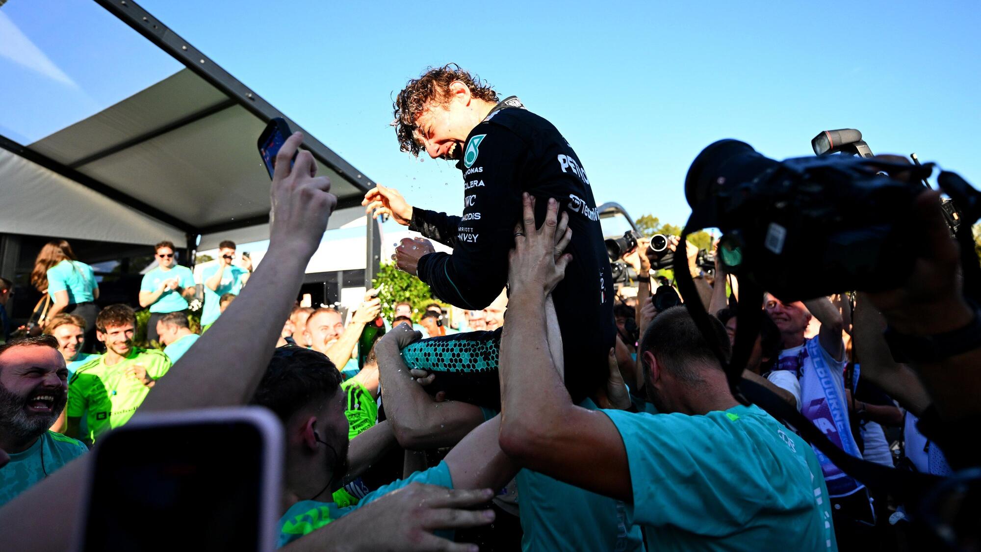 Kimi Antonelli Mercedes Melbourne