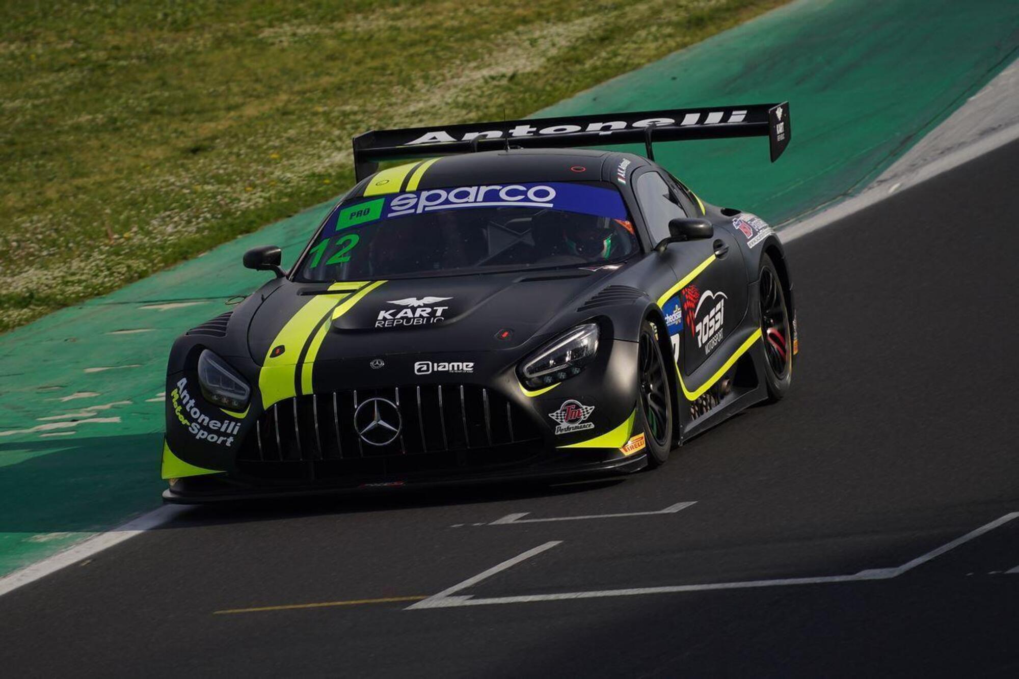 Kimi Antonelli Mercedes Gt3