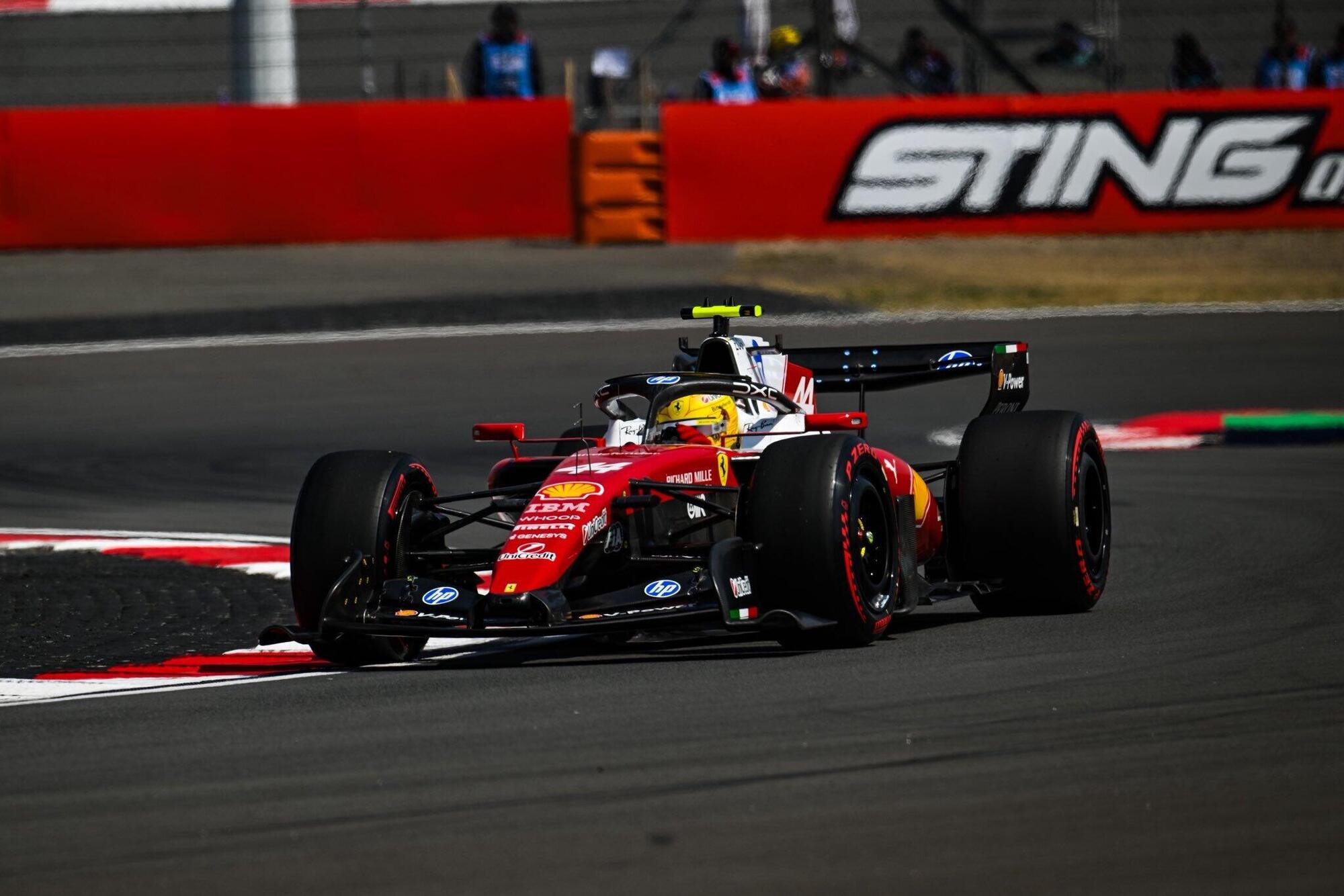 Lewis Hamilton Ferrari Cina