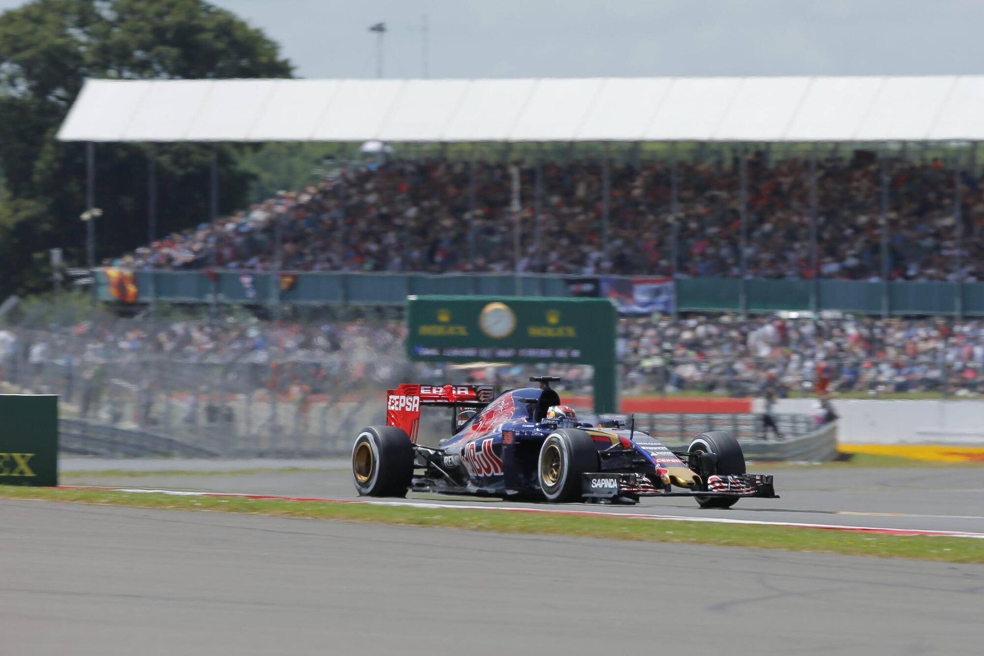 Max Verstappen Toro Rosso Silverstone