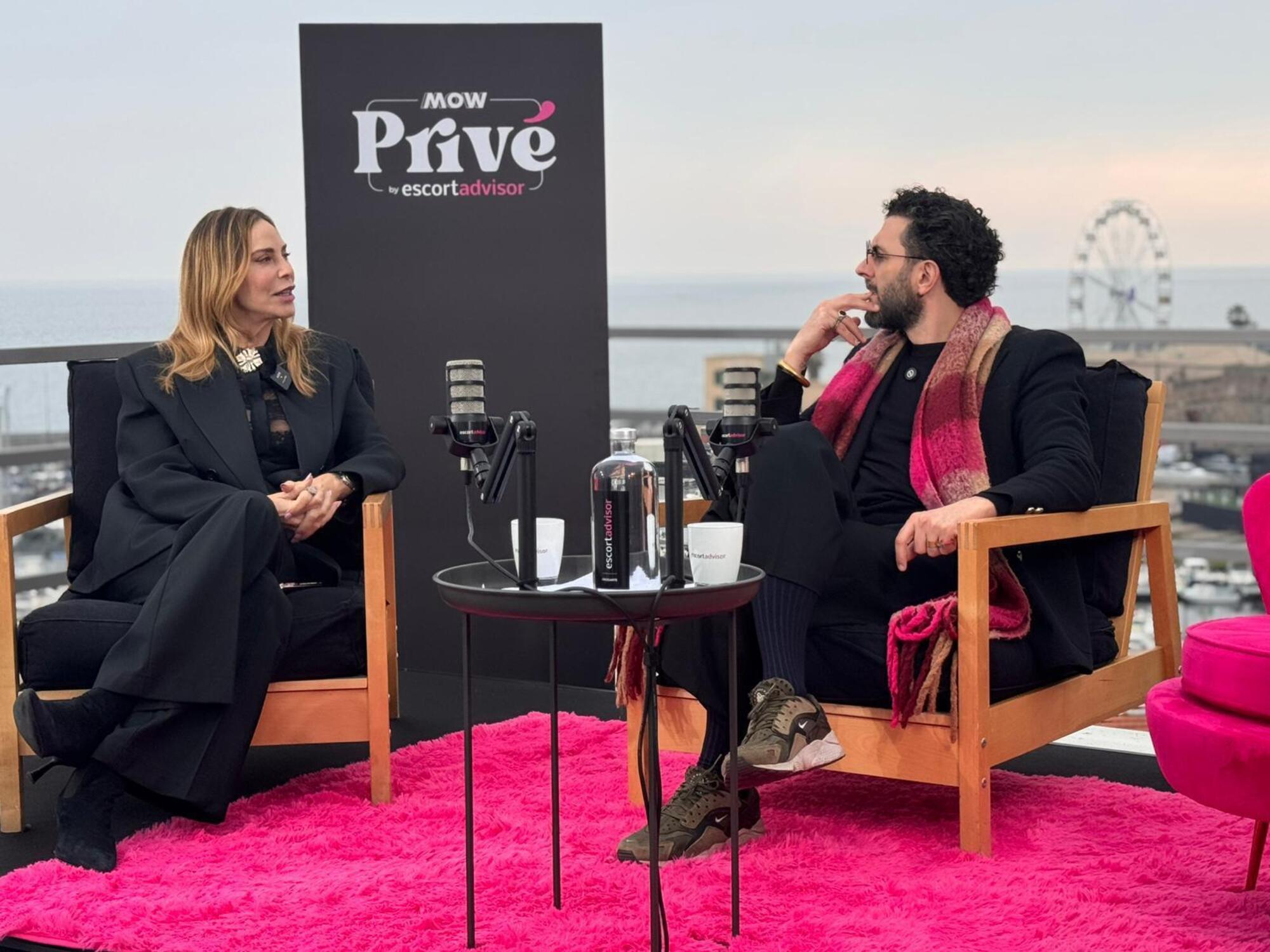 Moreno Pisto e Stefania Orlando