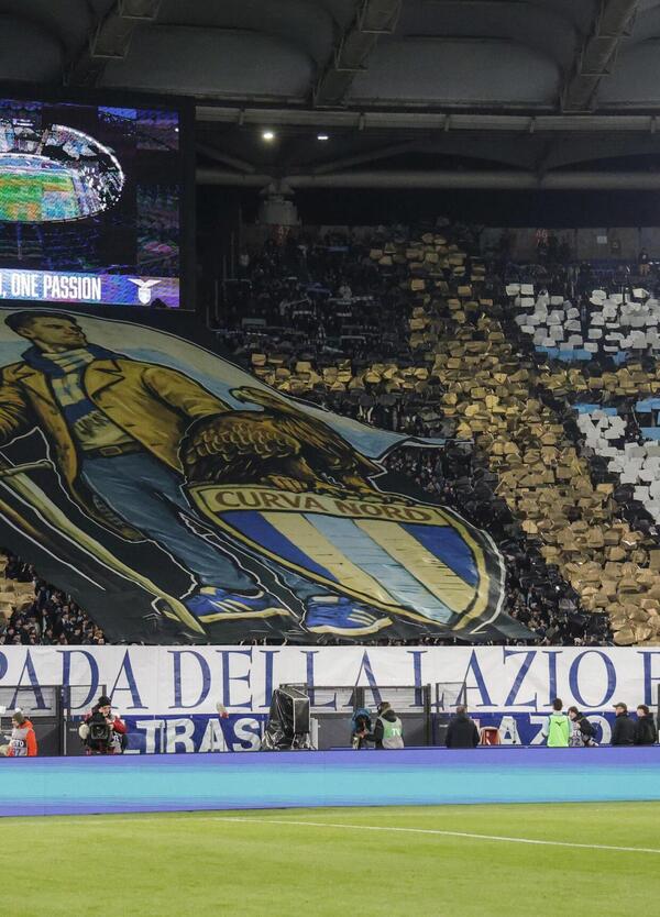 La &ldquo;Libert&agrave;&rdquo; censurata ai tifosi della Lazio: niente coreografia sulla tribuna Tevere. Gli ultras della curva Nord sfottono Lotito: &ldquo;Come dice Checco Zalone: ma &egrave; del mestiere questo?&rdquo;
