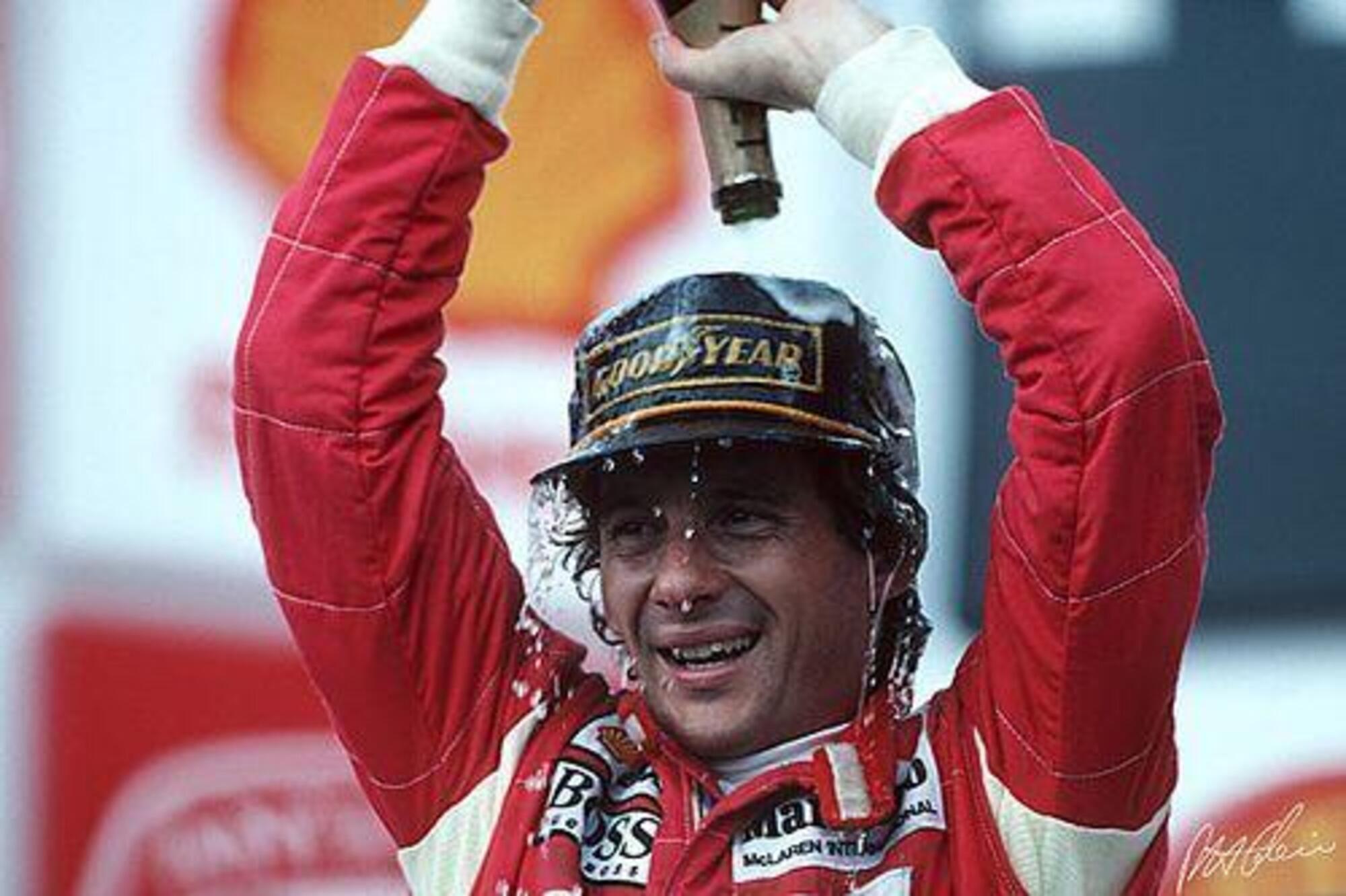 Ayrton Senna Esultanza