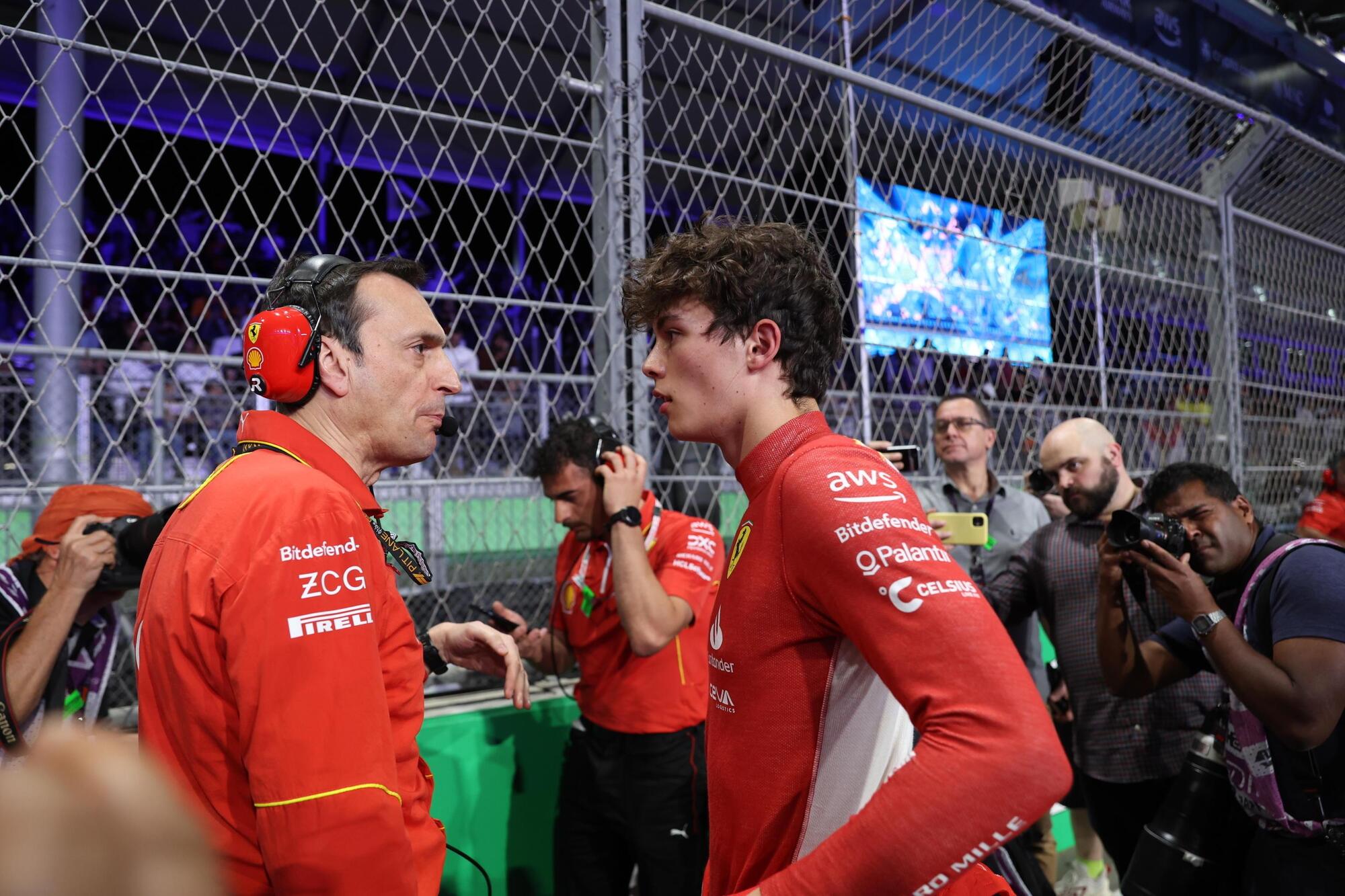 Oliver Bearman Ferrari Jeddah