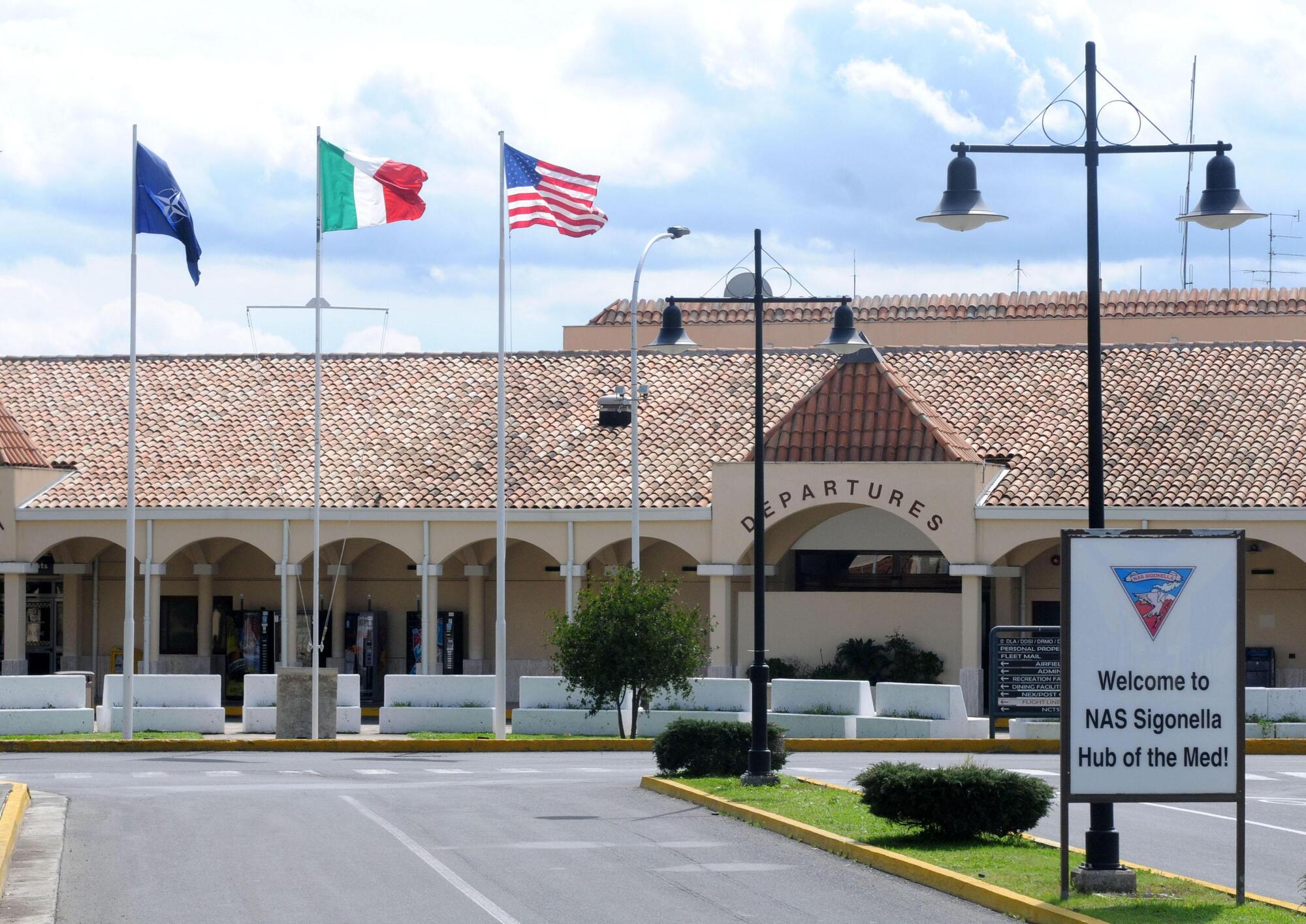 La base militare di Sigonella Ansa