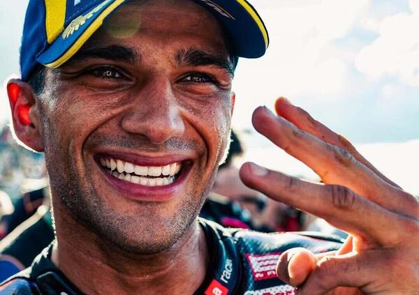 Nelle lacrime di Jorge Mart&igrave;n dopo il podio di Goiania: in un occhio la felicit&agrave; e nell&rsquo;altro la disperazione (maledetta frenesia)