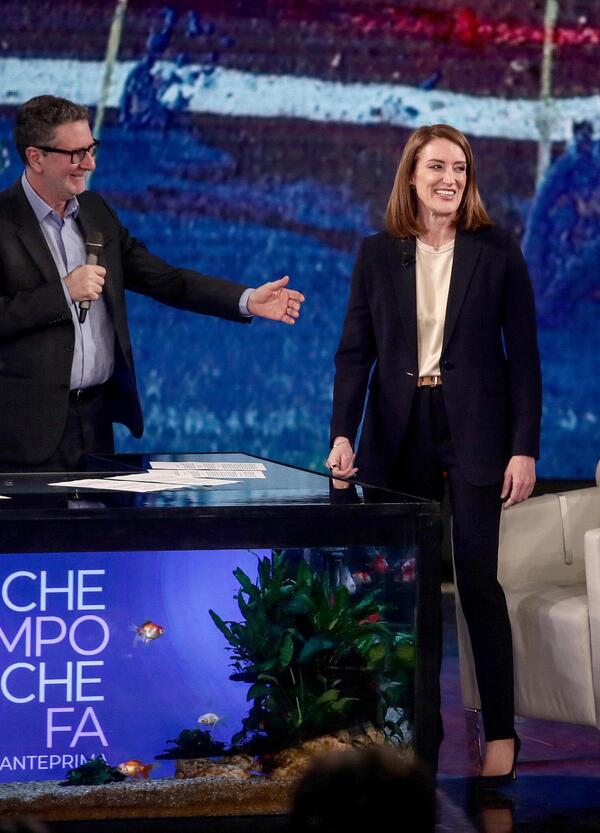 Da Fazio la presidente del Parlamento Europeo parla di un&rsquo;Europa che non esiste