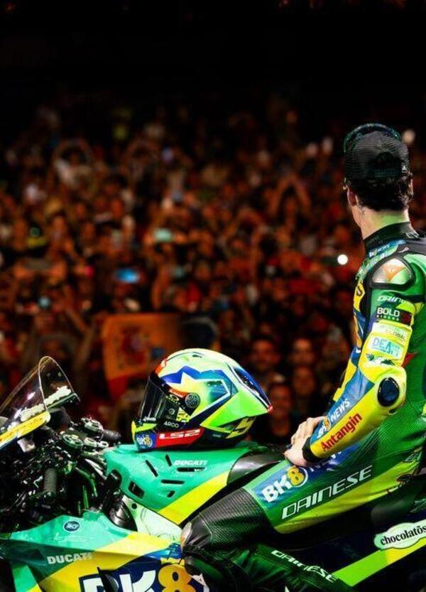 Il clamoroso omaggio della Gresini Racing al Brasile &egrave; un messaggio per Ducati? No, per&ograve;...