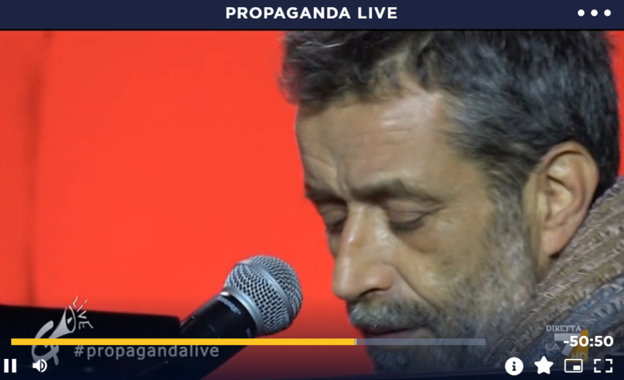 Daniele Silvestri Propaganda Live