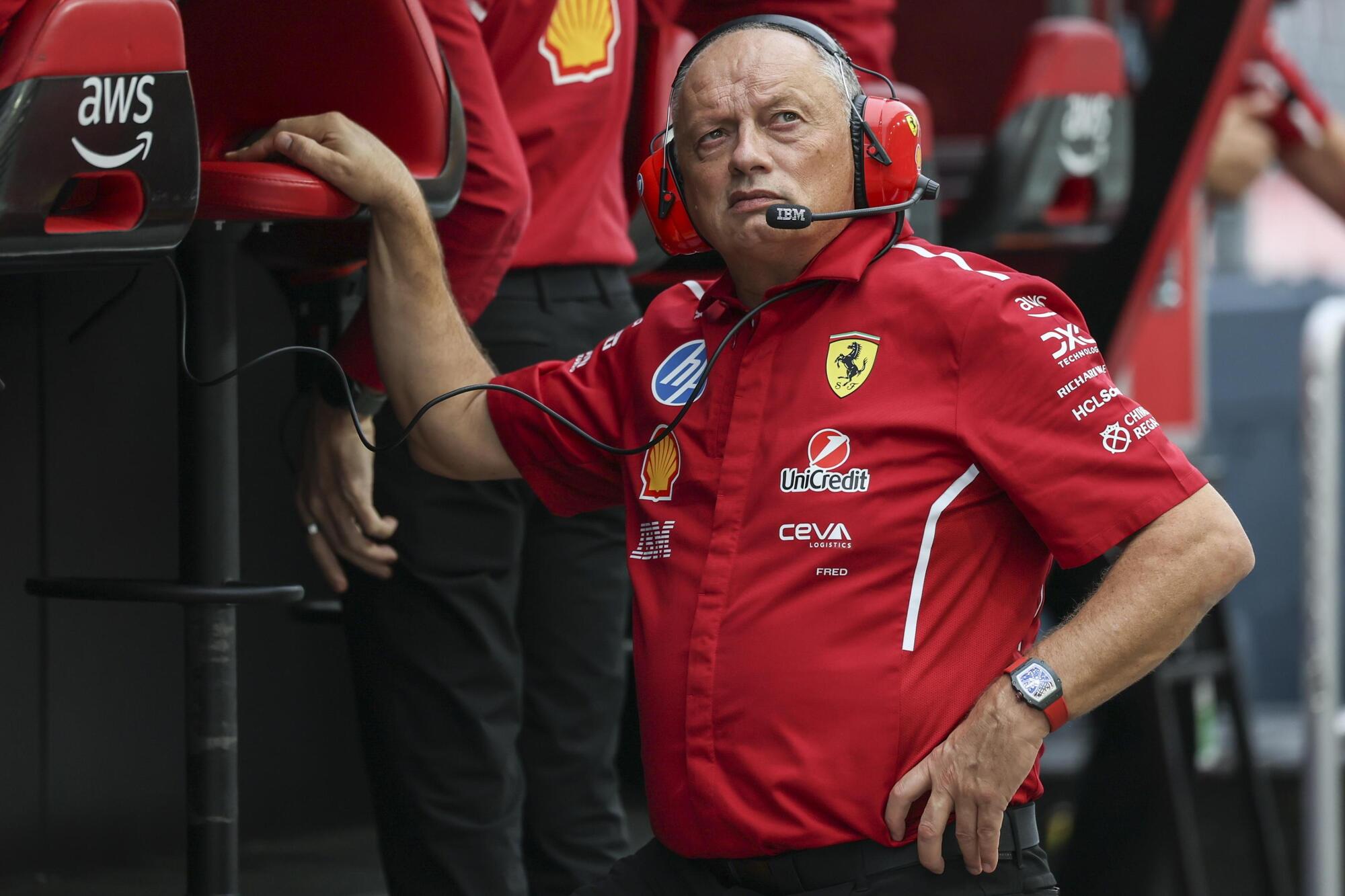 Frederic Vasseur Ferrari
