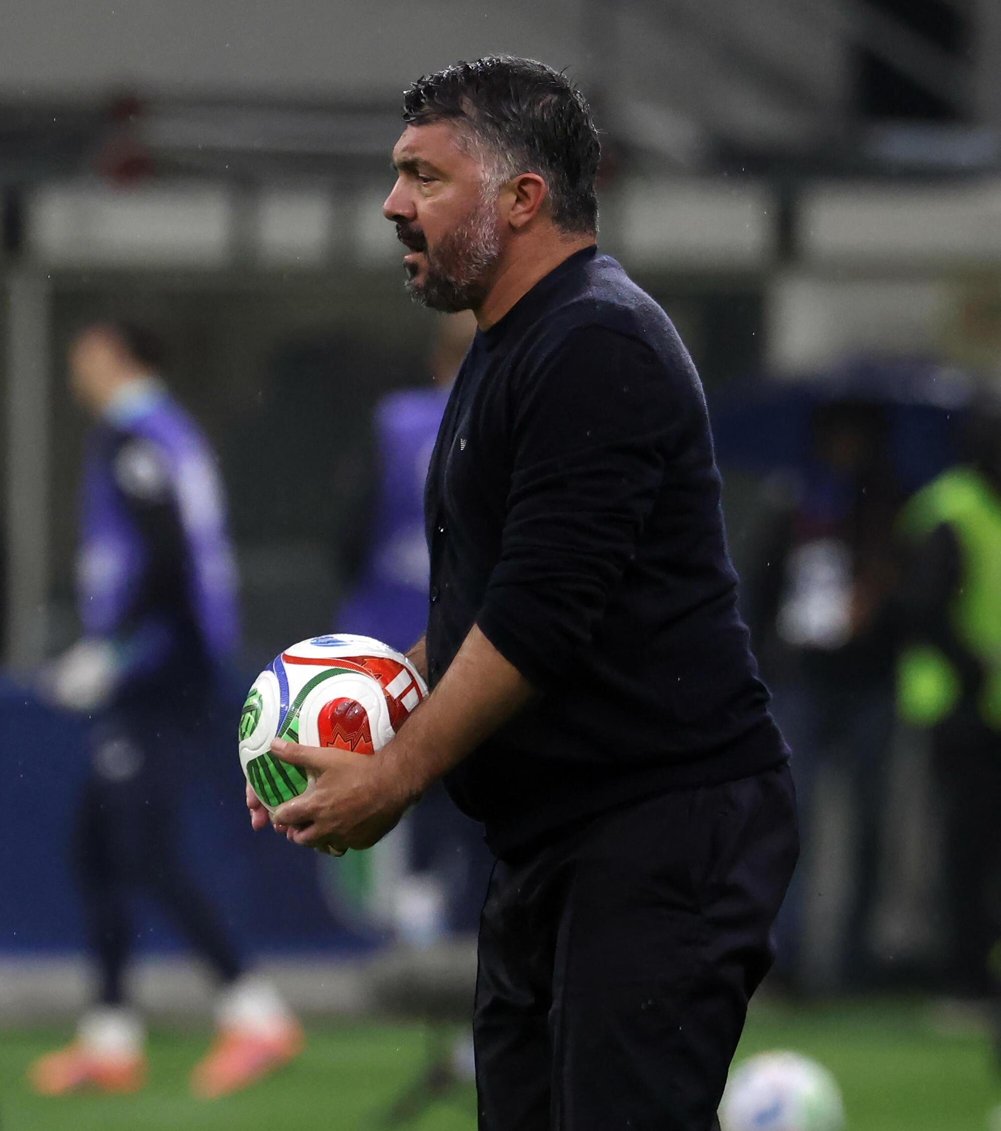 Il ct dell'Italia Gennaro Gattuso