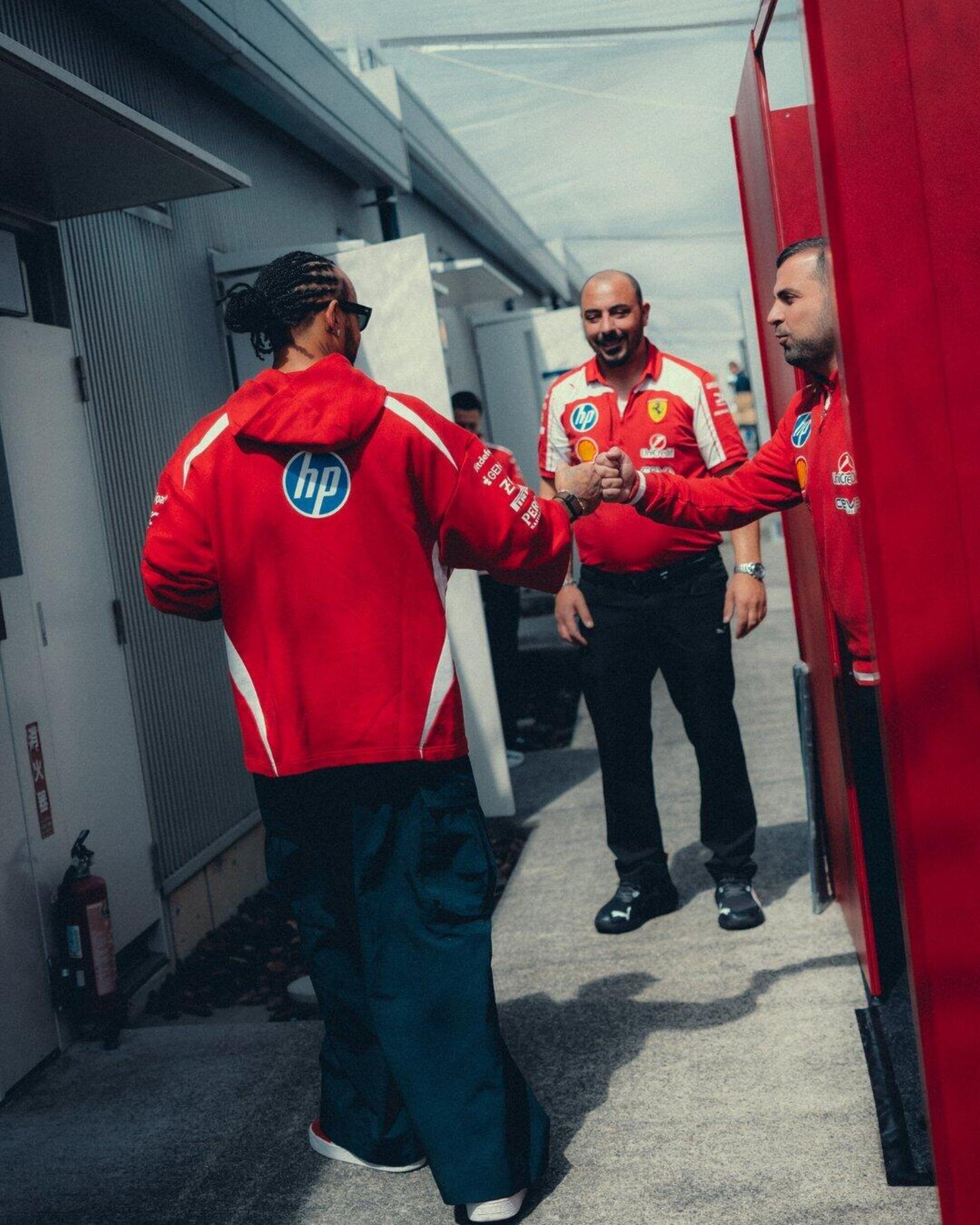 Lewis Hamilton Ferrari Suzuka