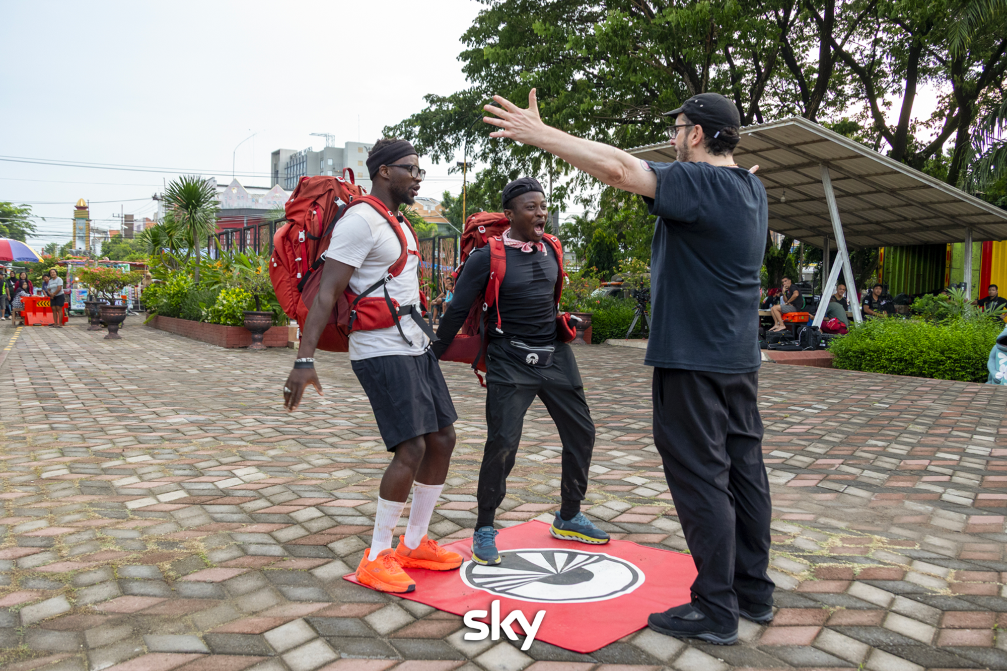 Tay Vines e Assane Diop al tappeto rosso