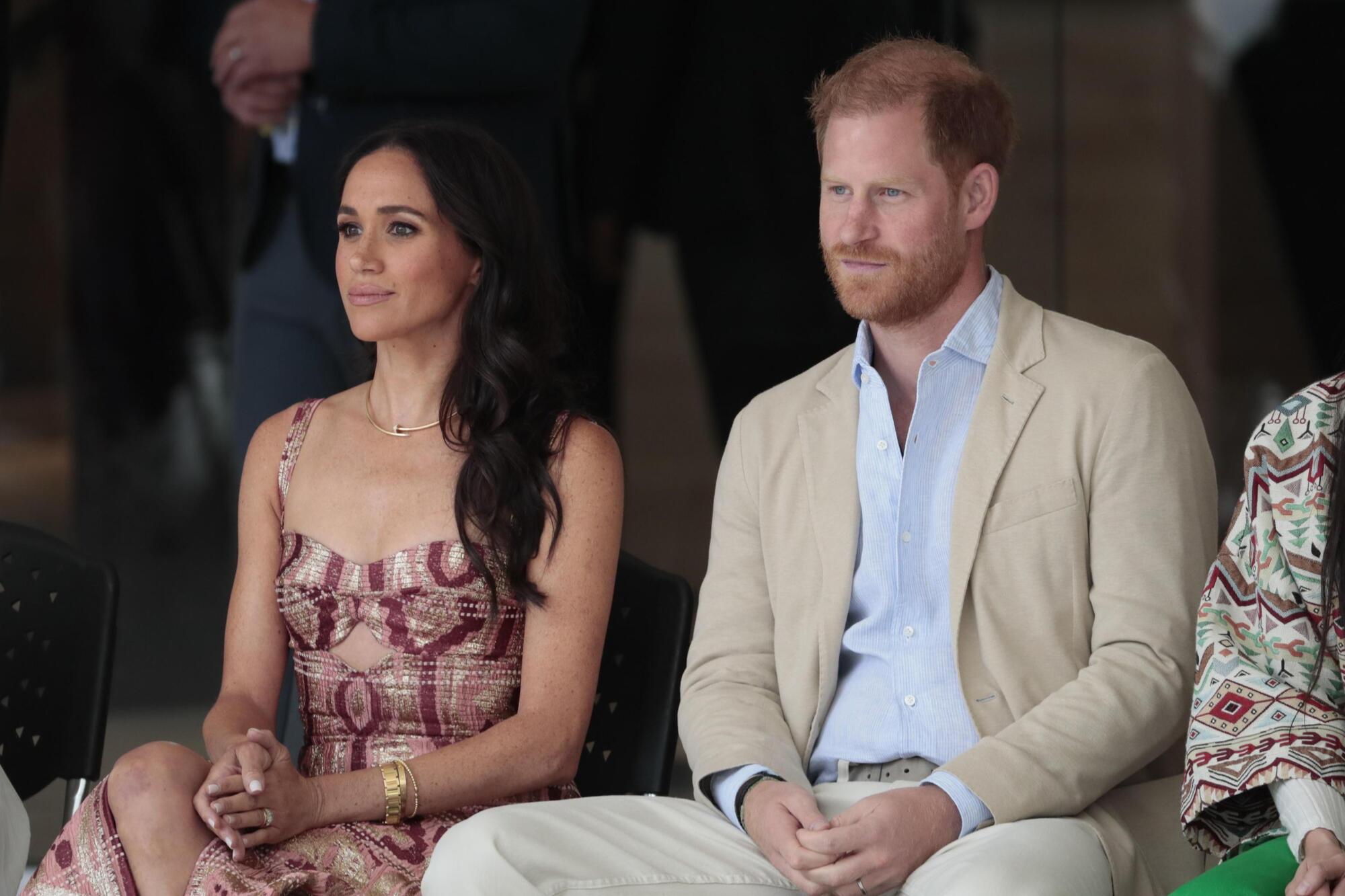 Meghan e Harry foto Ansa
