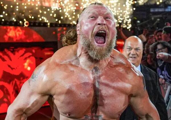 Brock Lesnar, mangiagli il cuore. La Bestia torna a Wrestlemania contro Oba Femi per sfamare i suoi figli