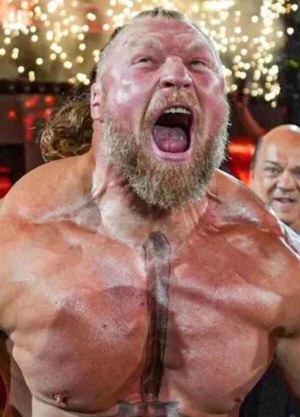 Brock Lesnar, mangiagli il cuore. La Bestia torna a Wrestlemania contro Oba Femi per sfamare i suoi figli