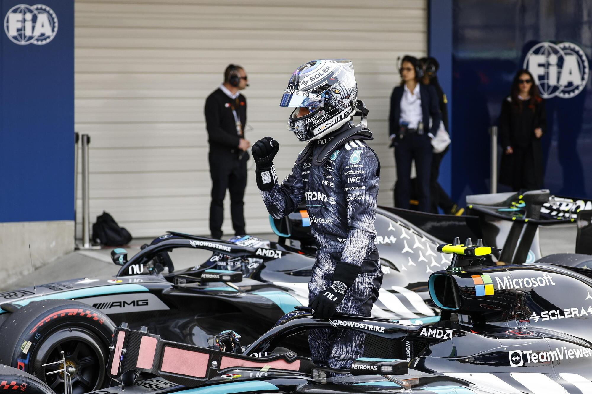 Kimi Antonelli Mercedes Suzuka Pole Position