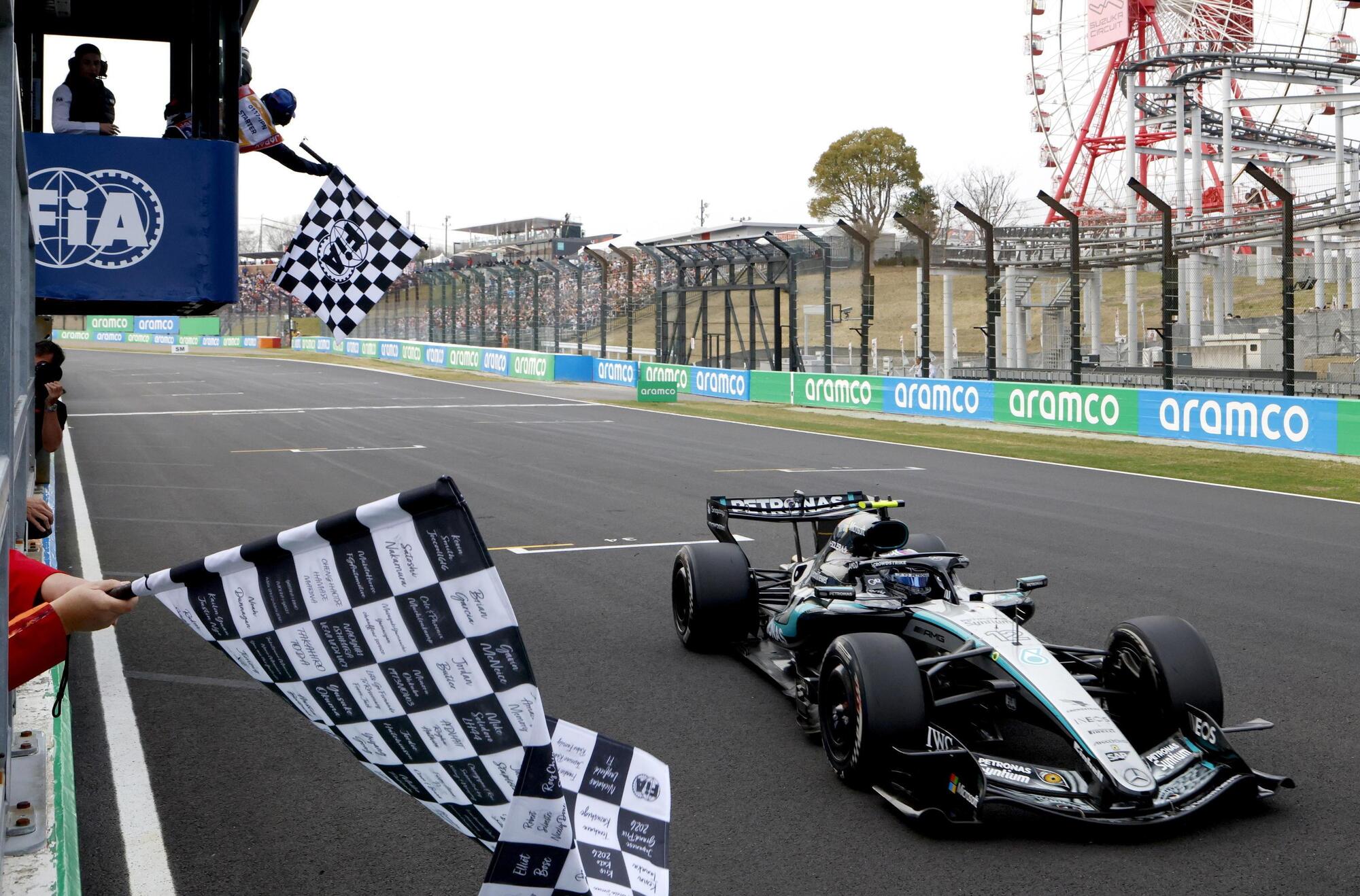 Kimi Antonelli Suzuka Mercedes