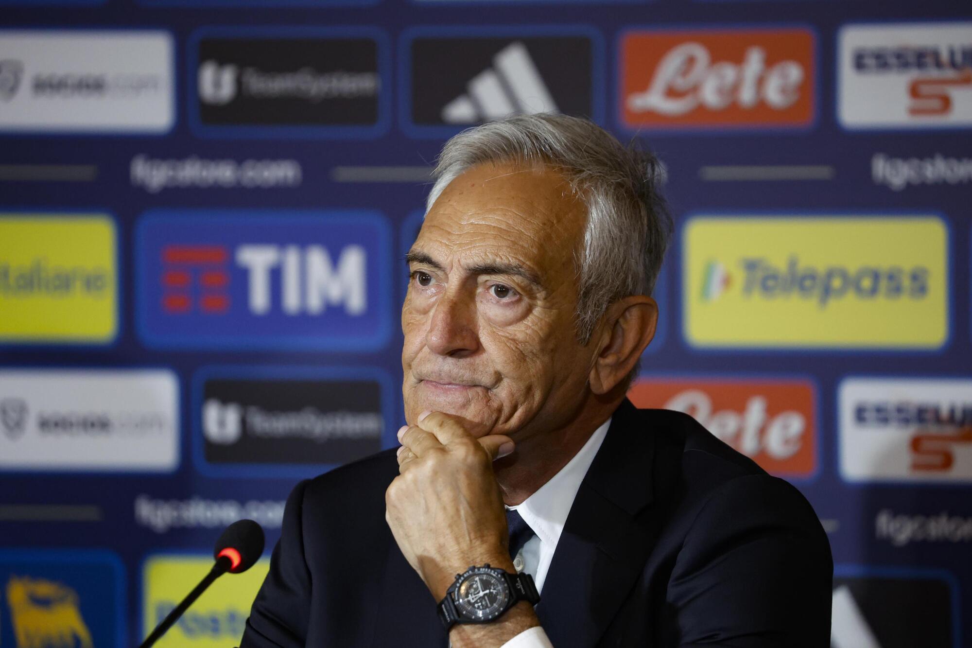 Gabriele Gravina, presidente Figc