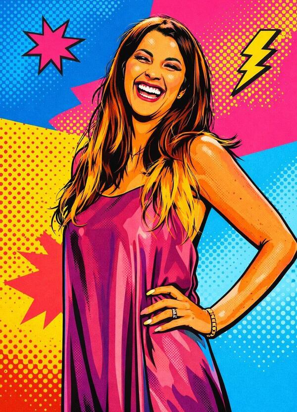 Claudia Conte &egrave; la nostra Andy Warhol