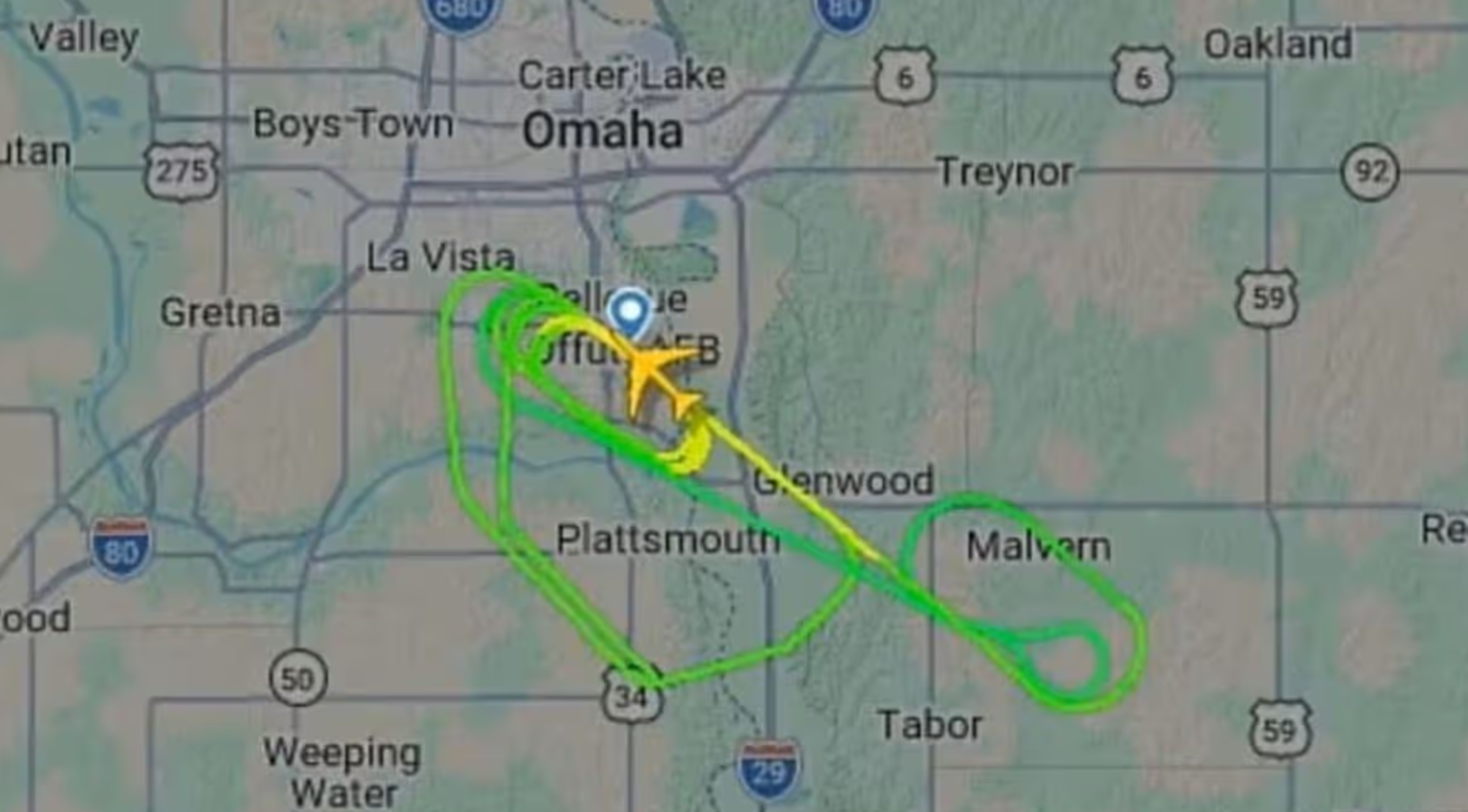Doomsday Plane Trump Daily Mail