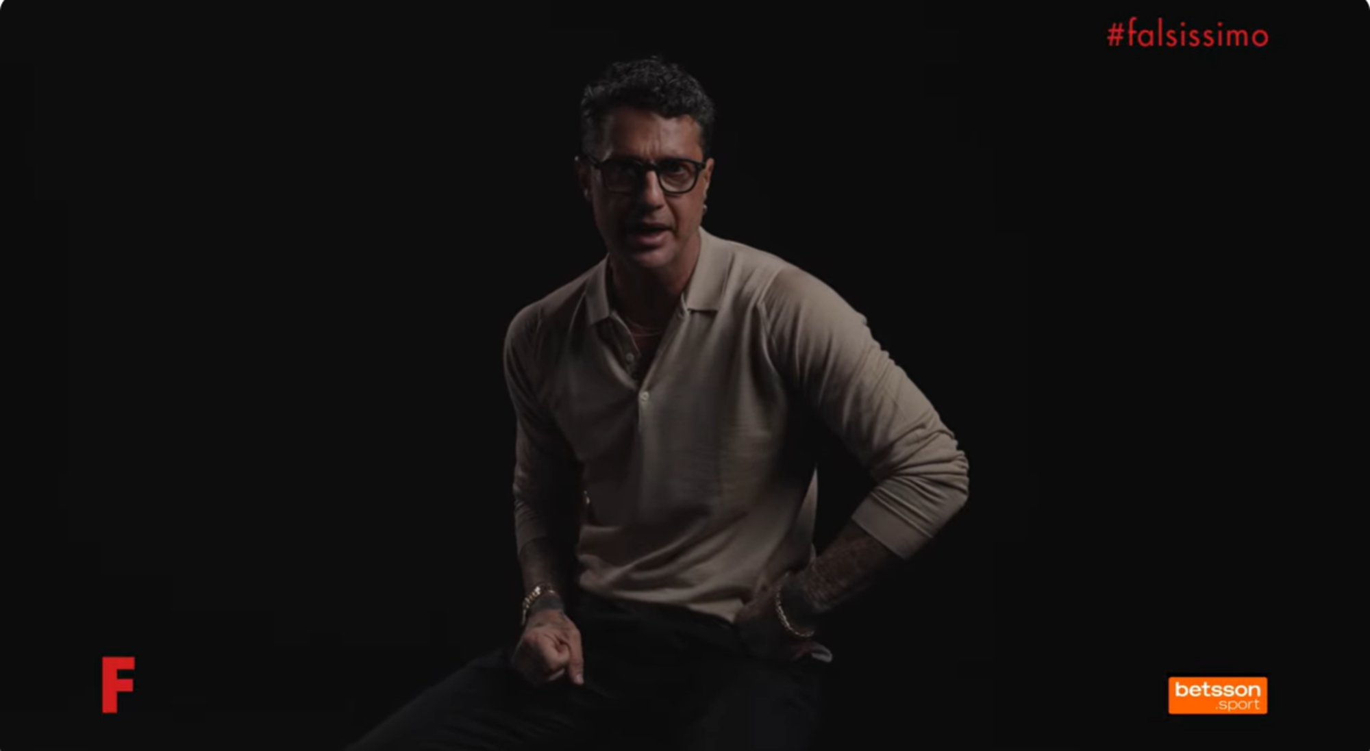 Fabrizio Corona puntata di Falsissimo 6 aprile