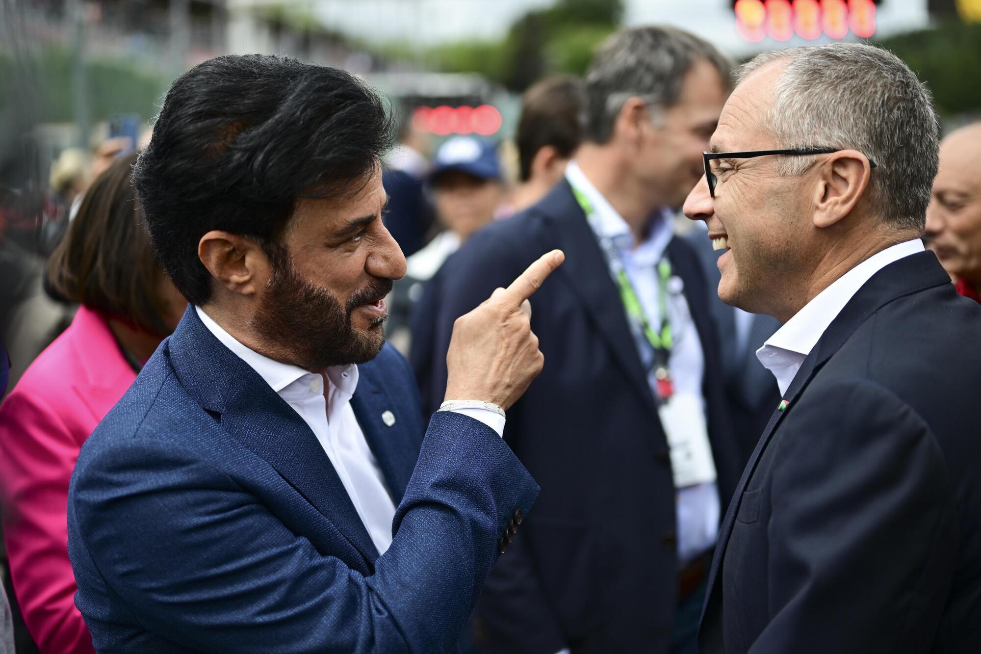 Mohammed Ben Sulayem Stefano Domenicali