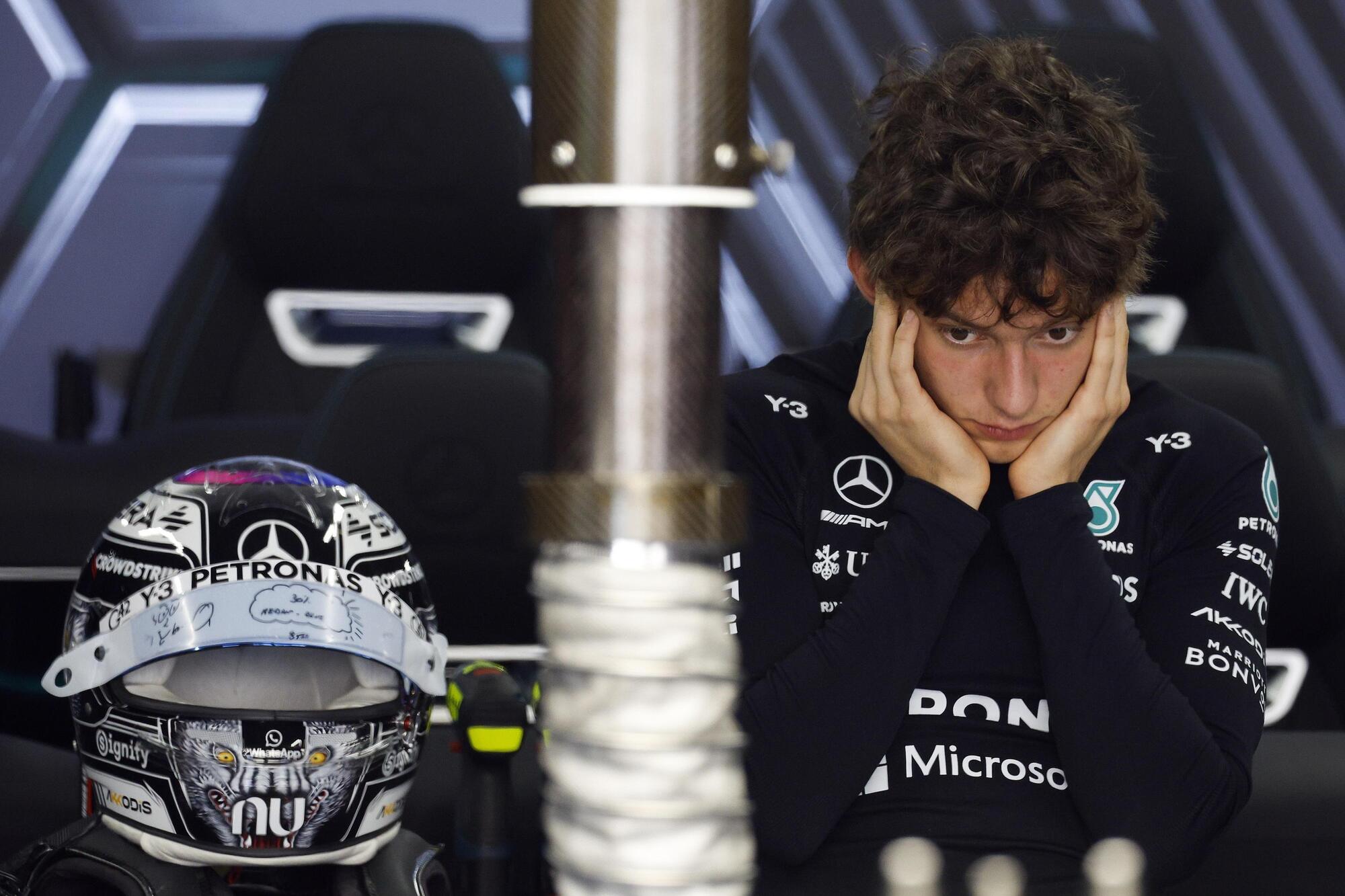 Kimi Antonelli concentrazione