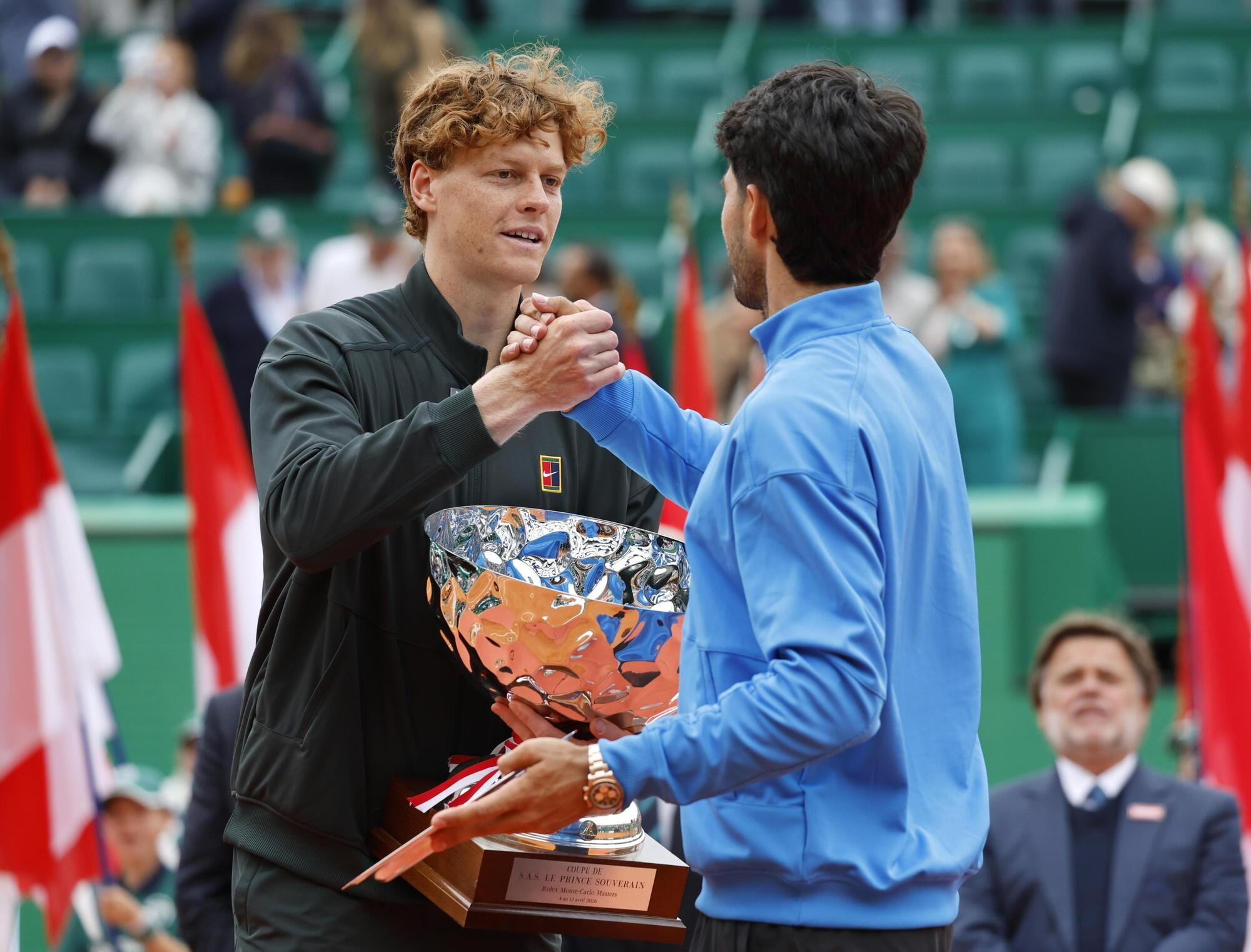 Jannik Sinner e Carlos Alcaraz