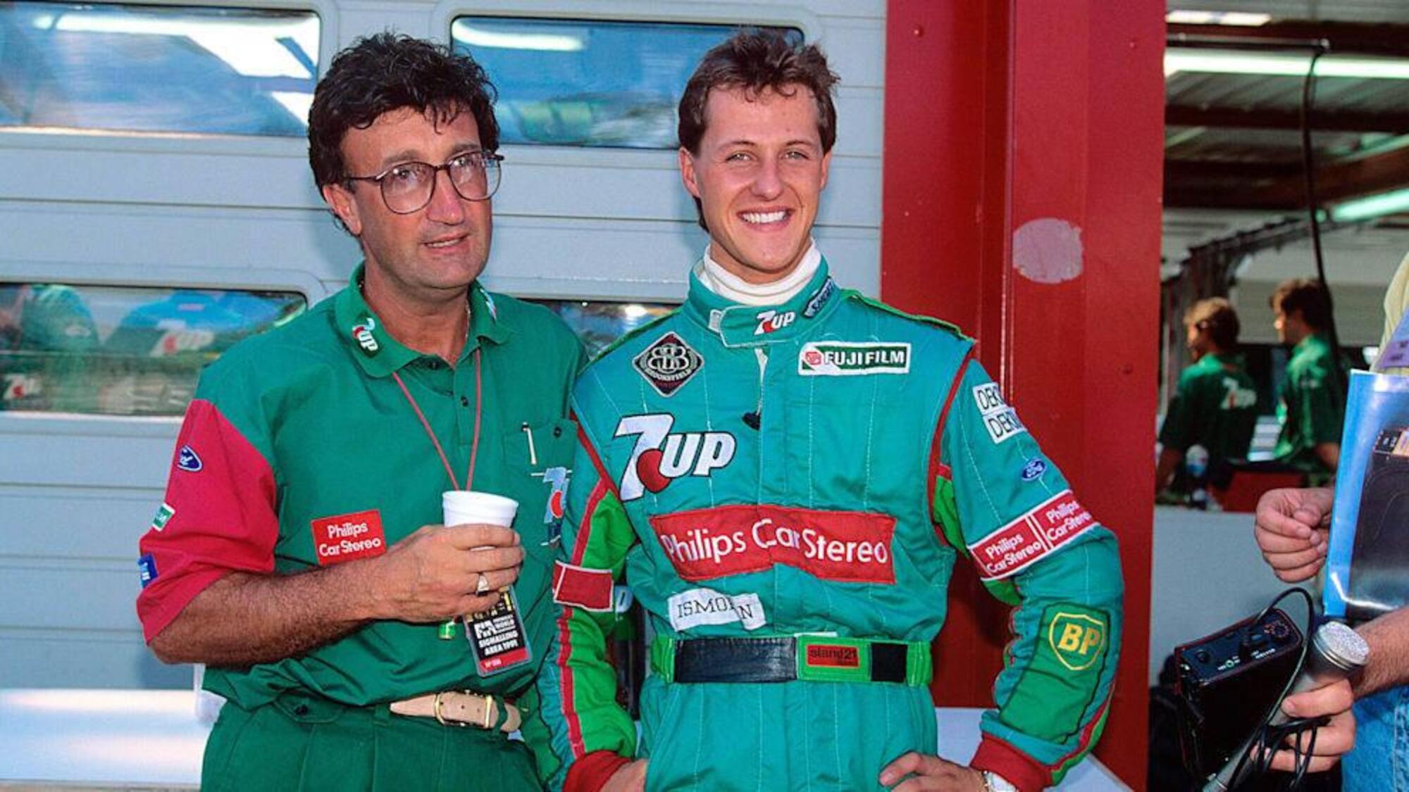 Michael Schumacher Eddie Jordan