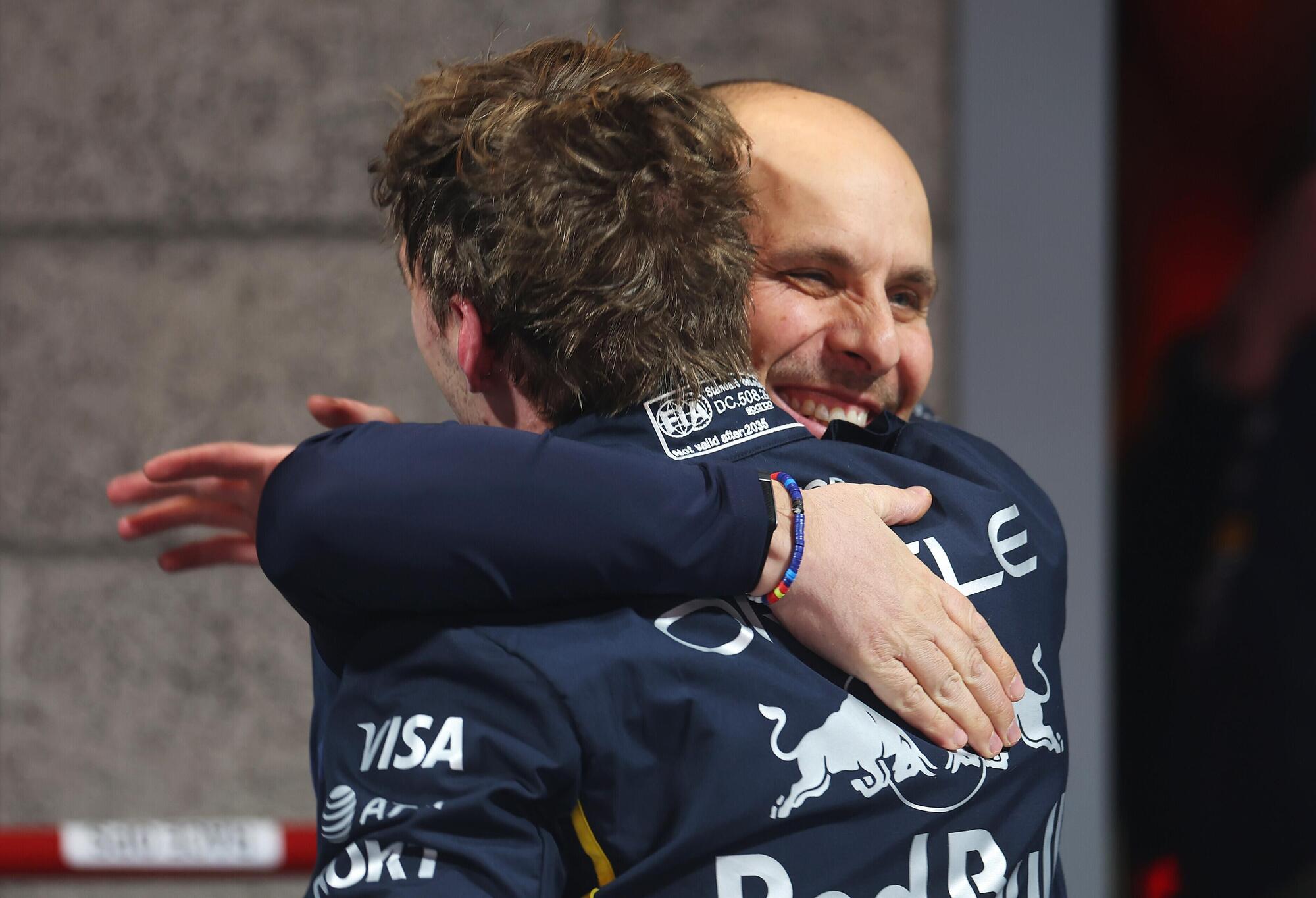 Verstappen Lambiase Red Bull.