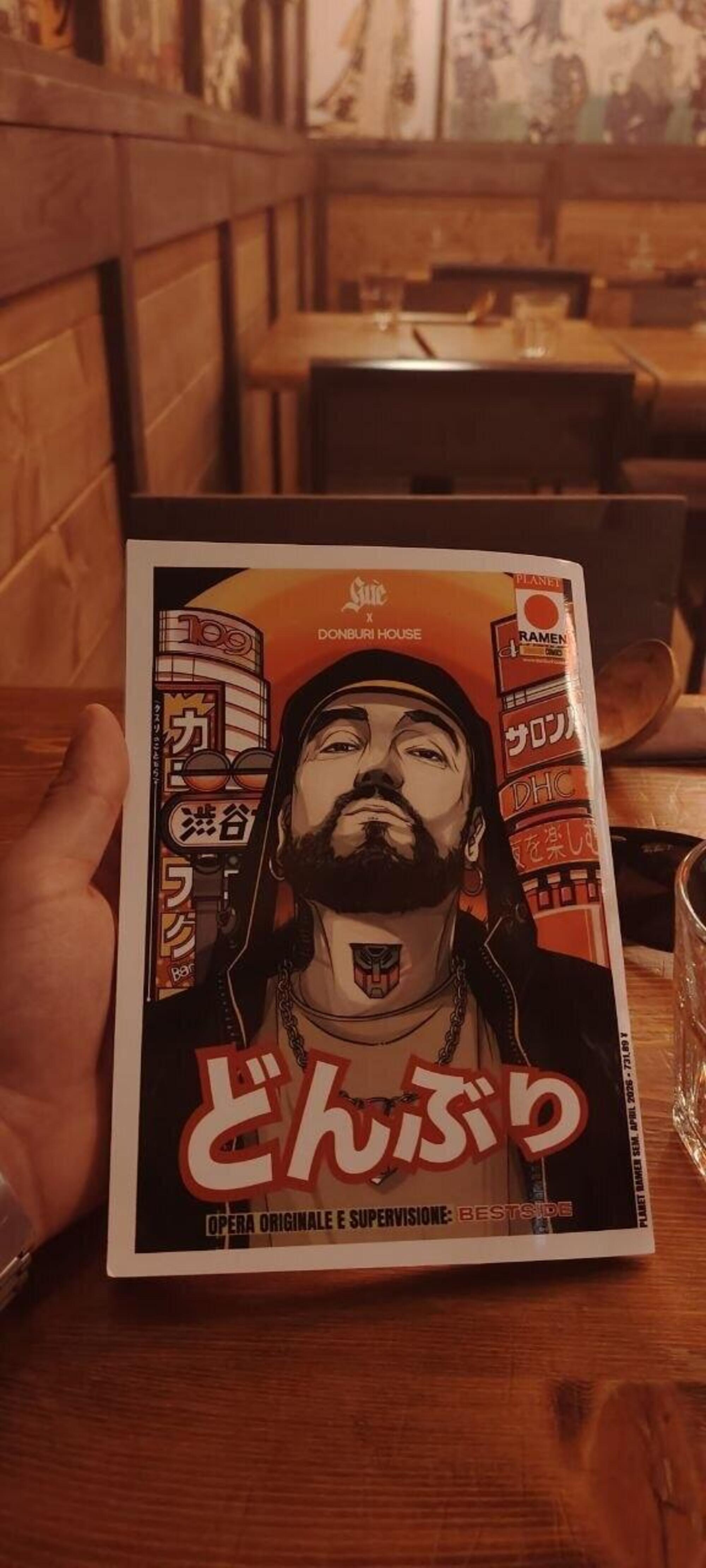 Il Gu&eacute; menu della Donburi House