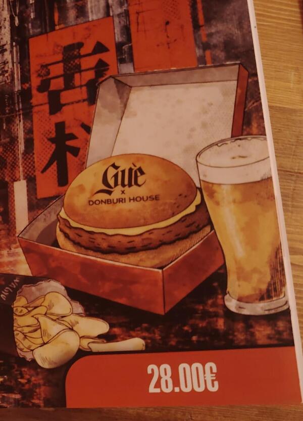 Abbiamo provato il Gu&eacute; Burger da 28 euro di Donburi, il panino del rapper pi&ugrave; discusso di Milano...