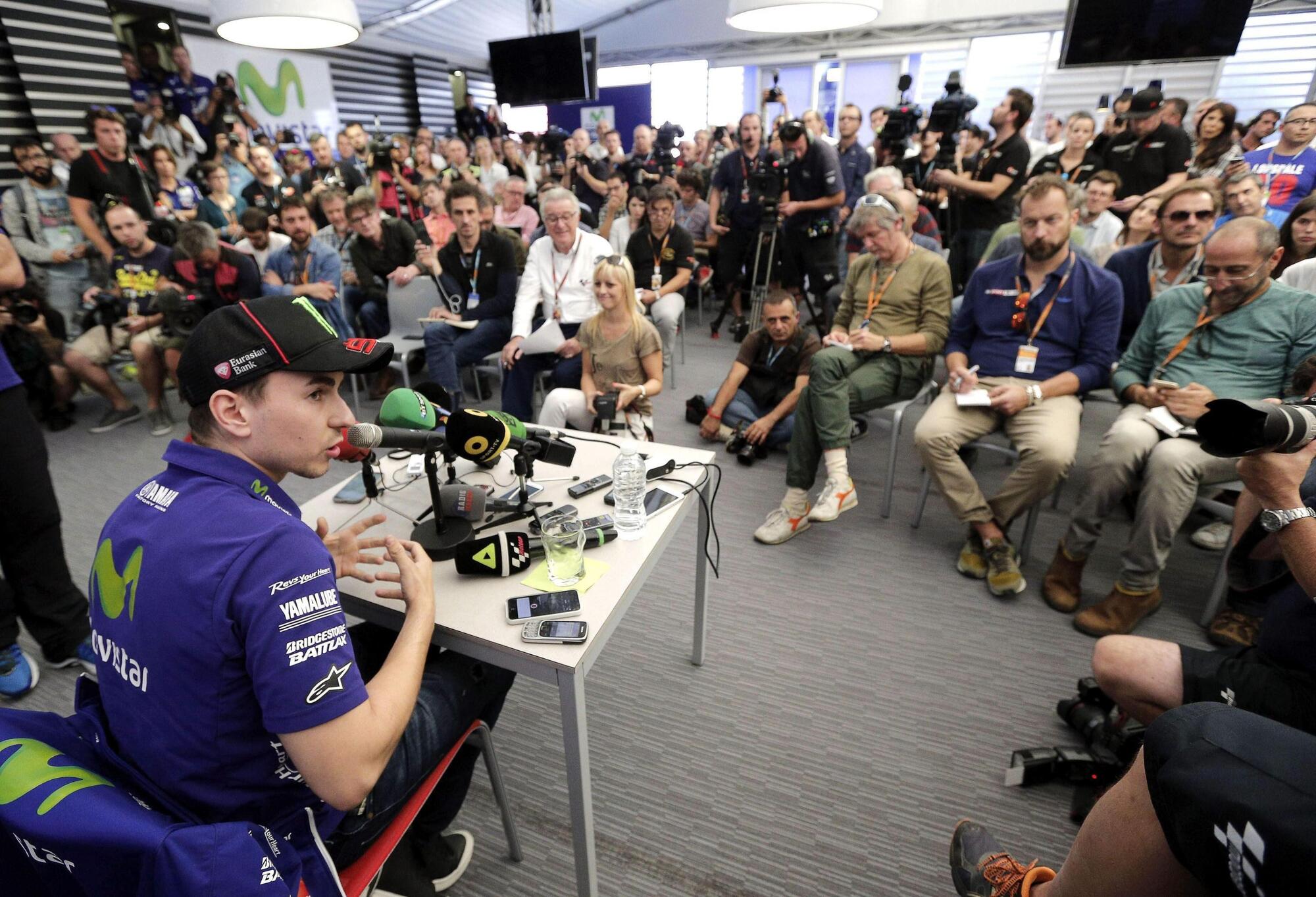 Jorge Lorenzo Press conference 2015